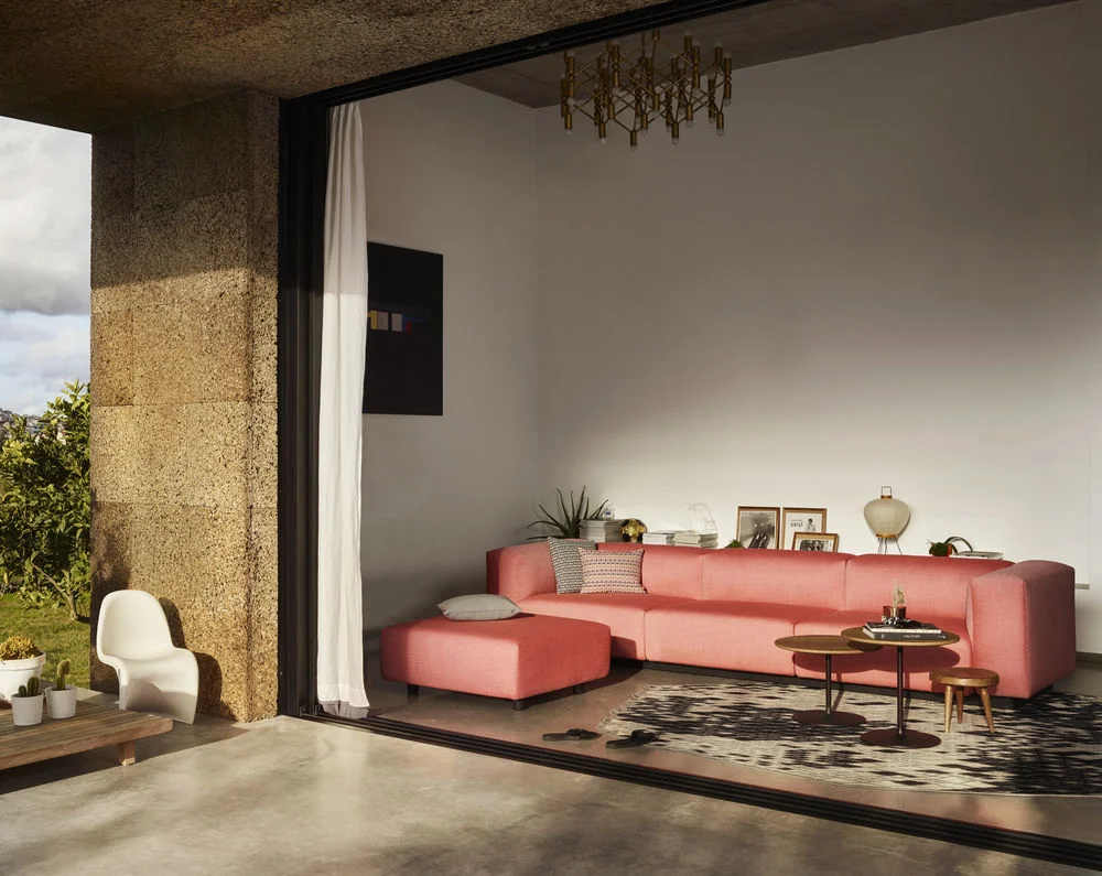 New to Vitra: Occasional side tables and the Soft Modular Sofa by Jasper Morrison.