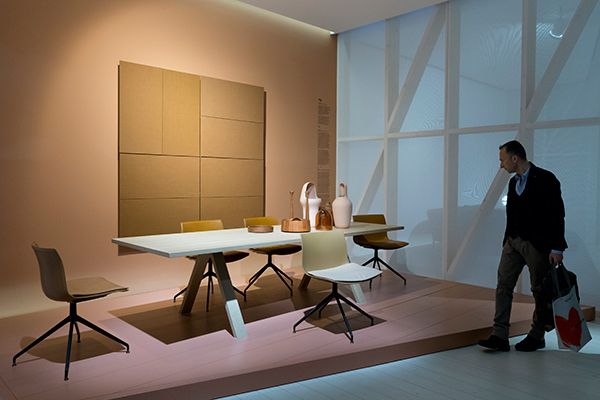 The Catifa 53 chair has been reimagined for 2016 with a matte plastic or leather finish.
