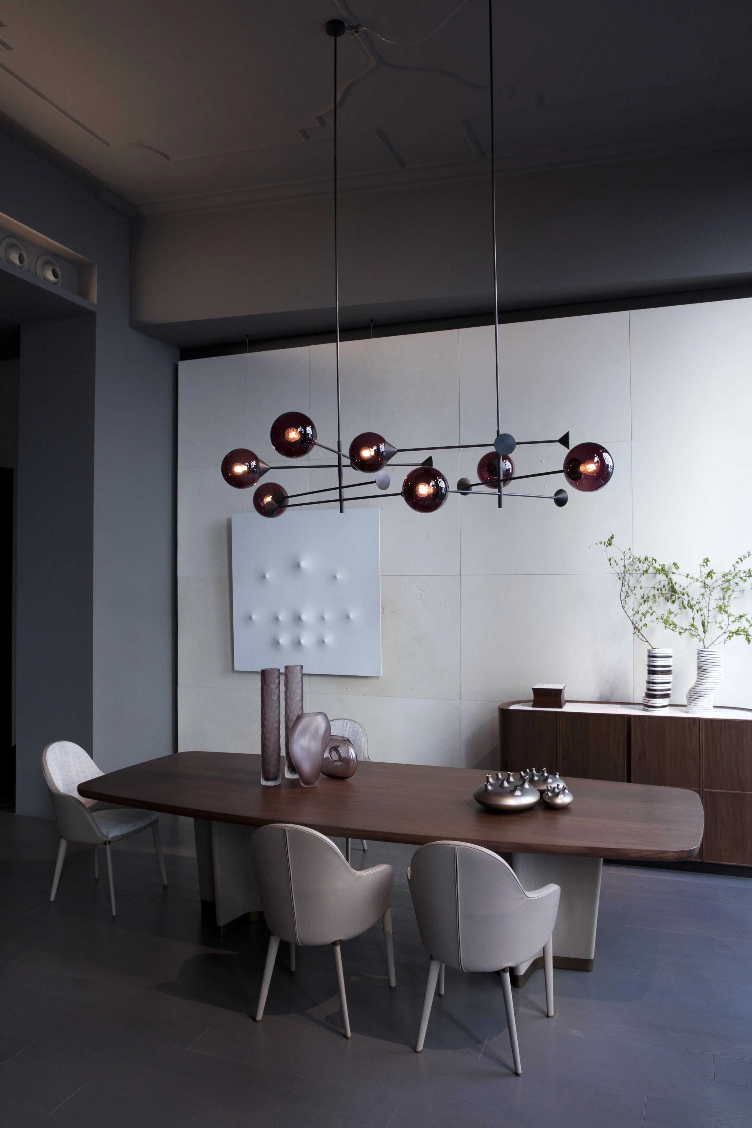 Giorgetti showroom on Via Durini