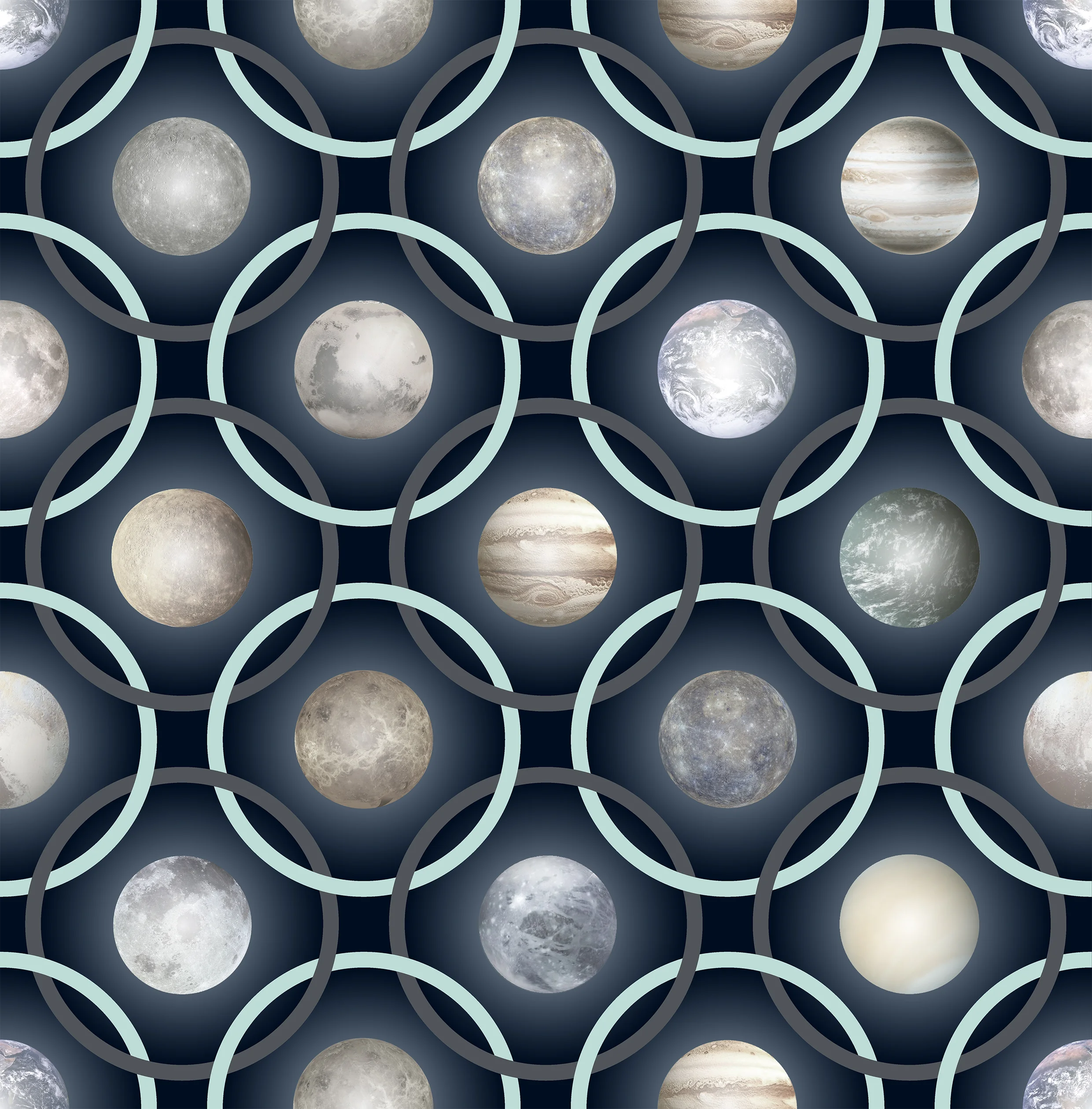 Moooi Carpets - Planet Blue