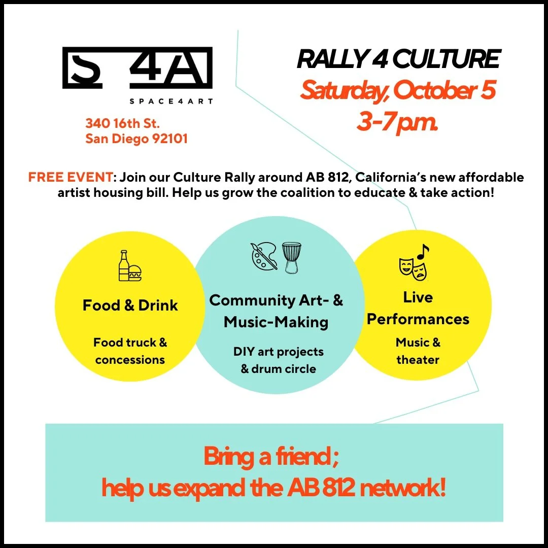 Rally 4 Culture at Space 4 Art