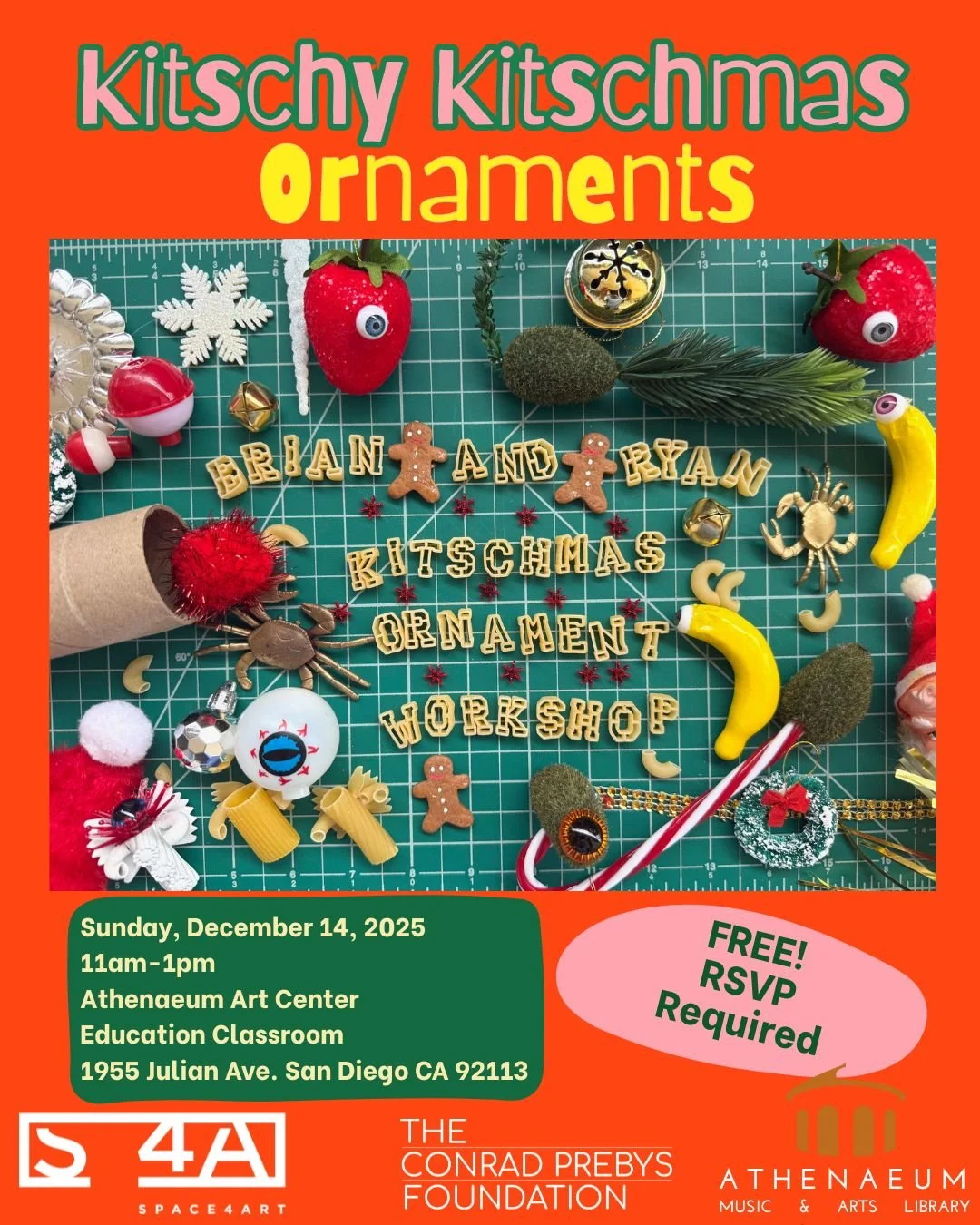 Kitschmas Ornament Workshop