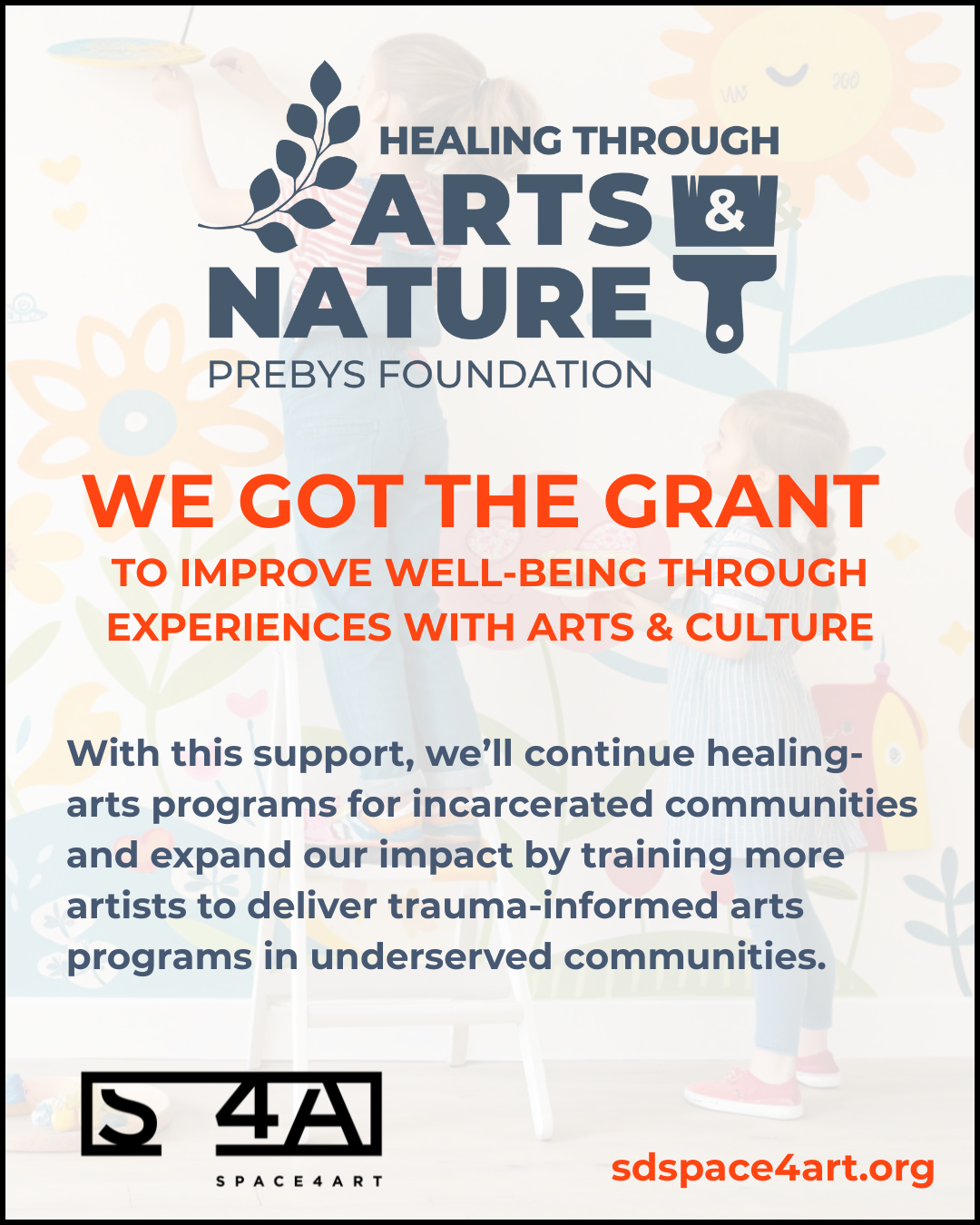 Space 4 Art Receives Prebys Grant to Expand Pathways to Healing Through Art