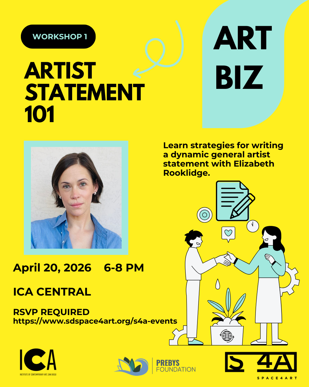 Art Biz Workshop Series: Artist Statement 101