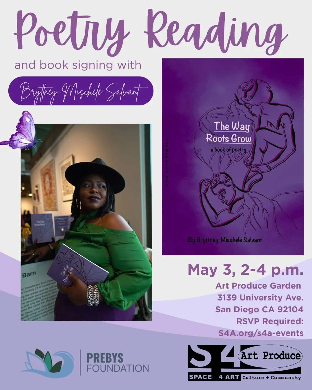 Poetry Reading with Bryttney-Mischele Salvant