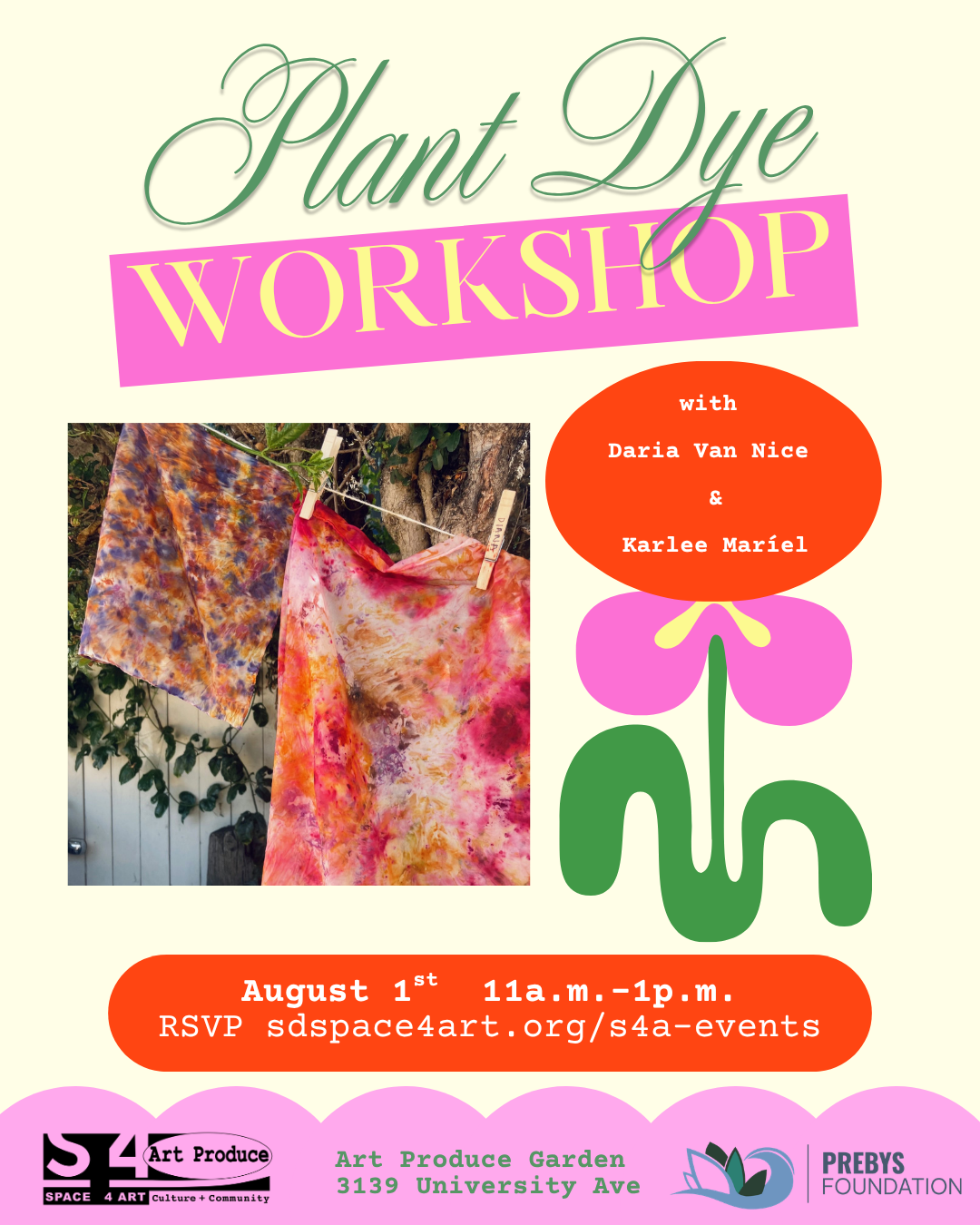 Plant Dye Workshop