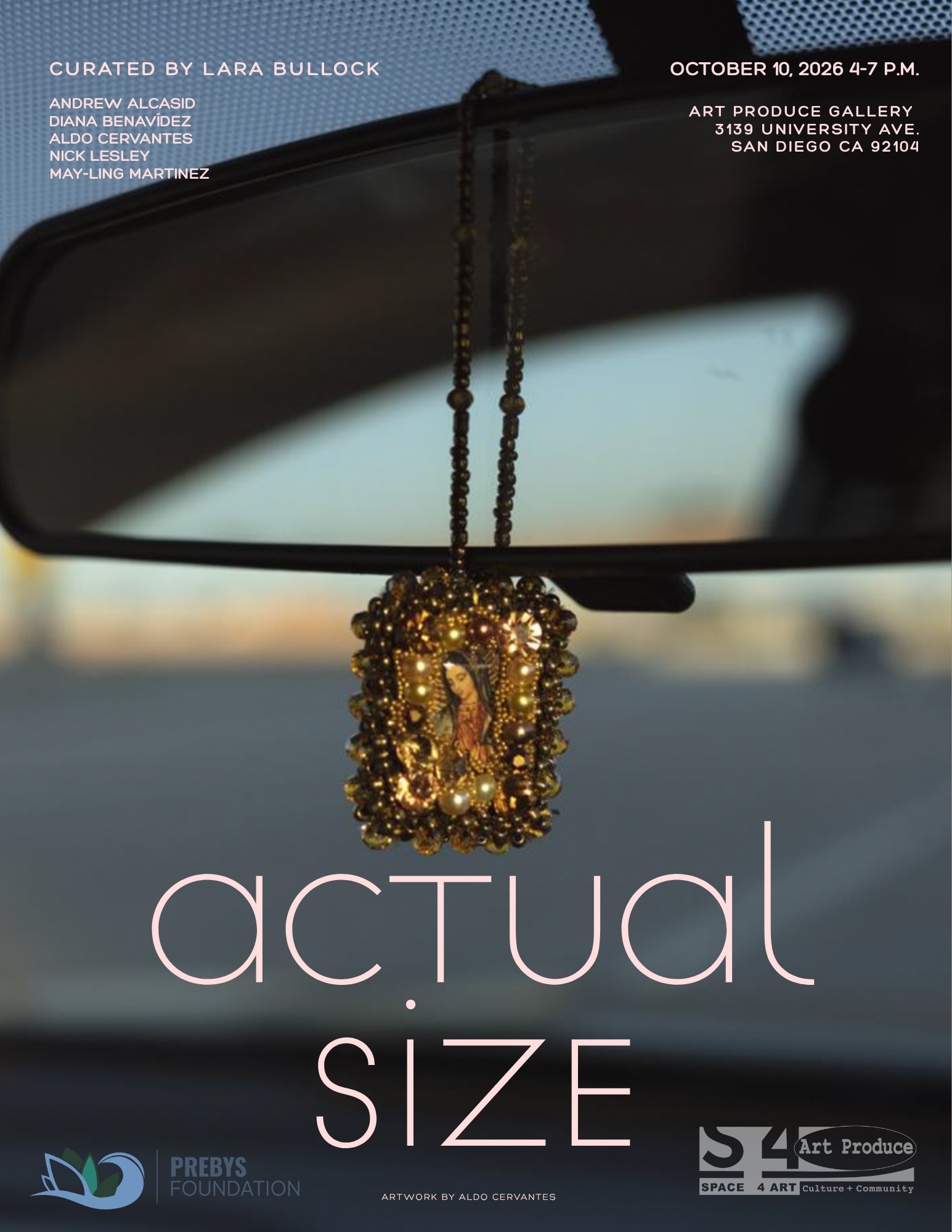 Opening Reception - Actual Size