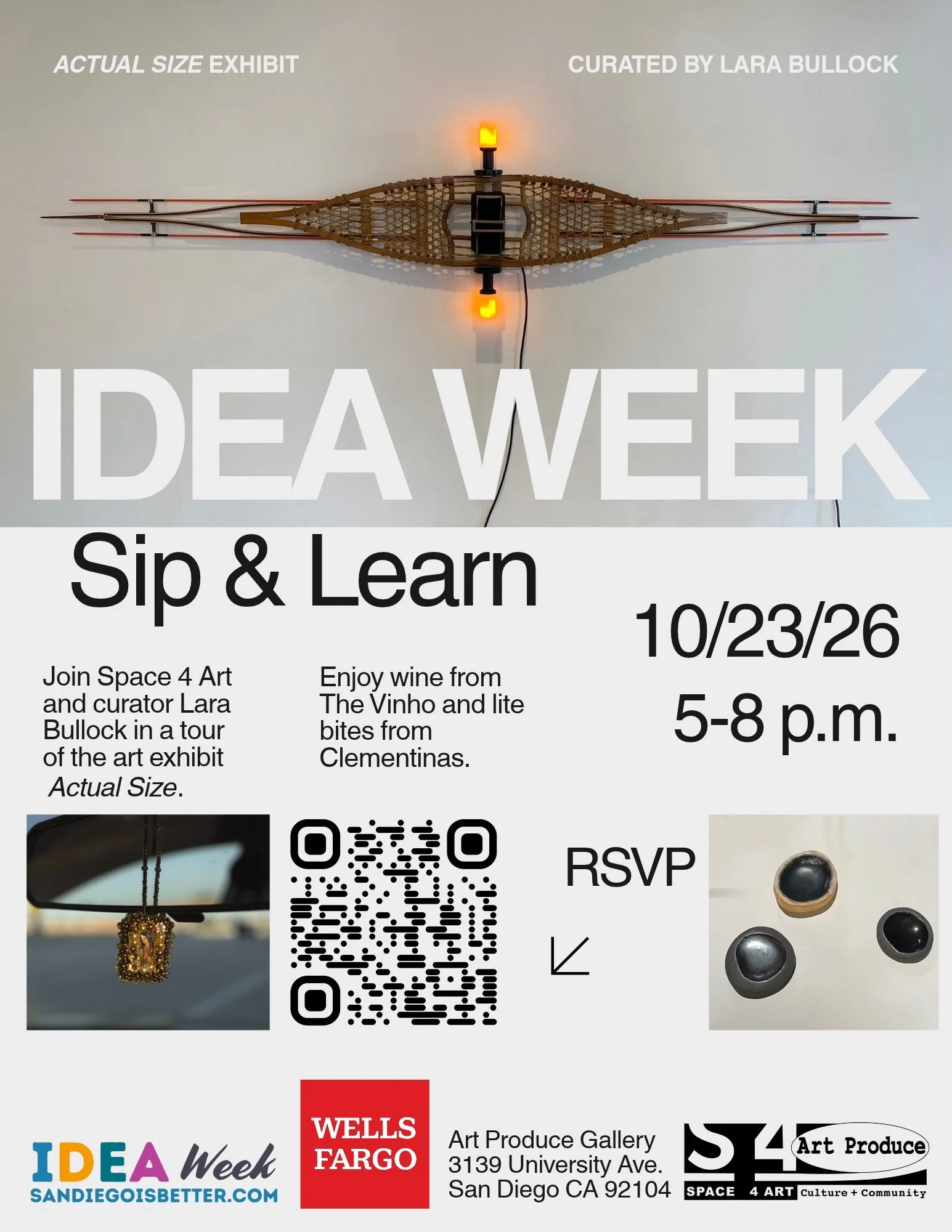 IDEA Week 2026: Sip, Learn, and Explore "Actual Size"