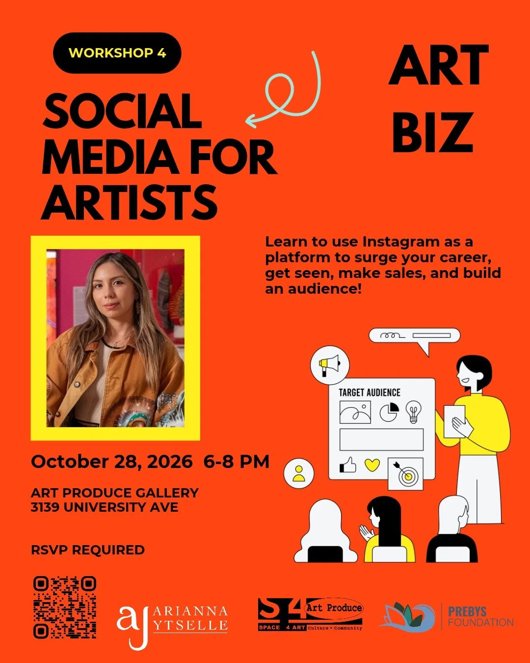 Art Biz Workshop Series: Social Media for Artists