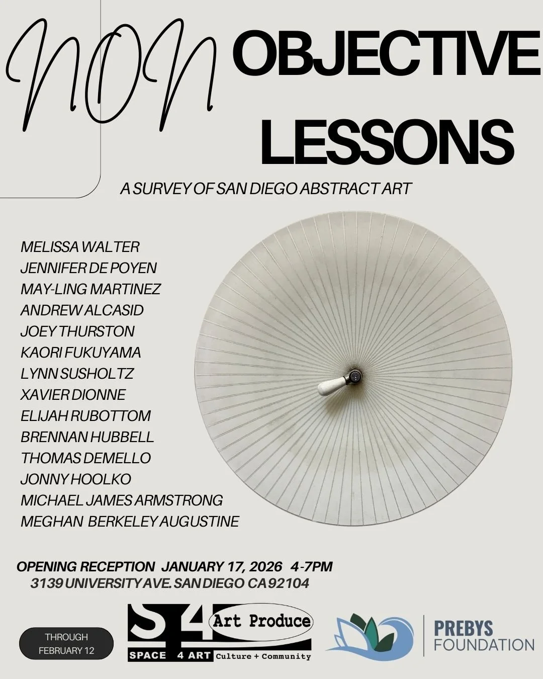 Art Exhibit: Non-Objective Lessons