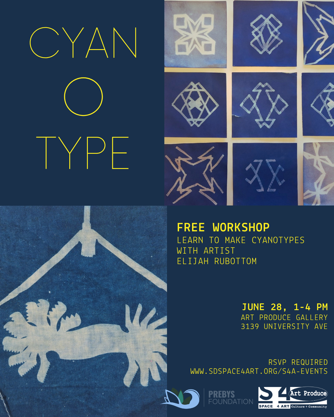 Cyanotypes Workshop