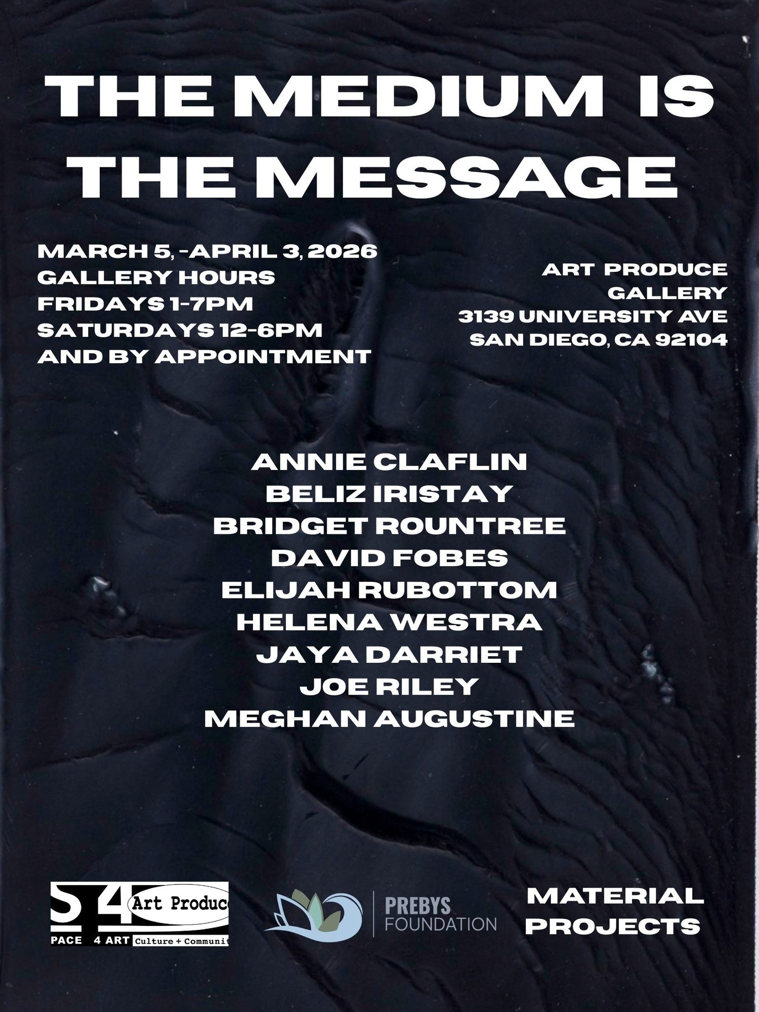 Art Exhibit: The Medium is the Message — Space 4 Art