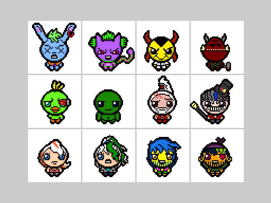 Character/Sprite Design Exercise