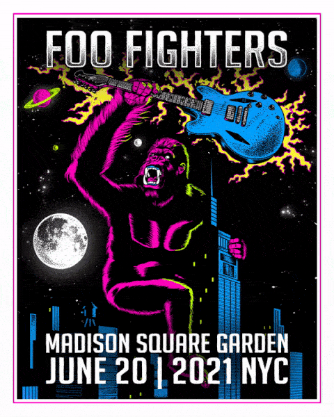Foo Fighters Madison Square Garden.gif