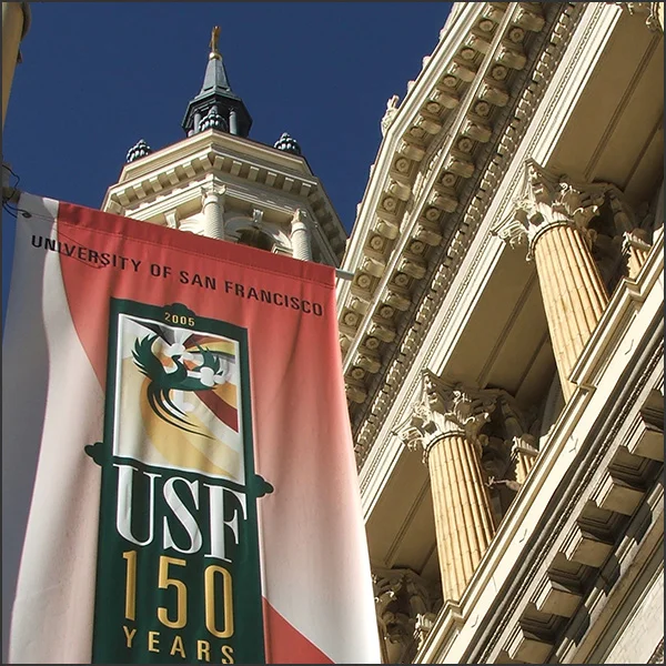 Over the course of three years, I helped create the logo mark, brand guidelines, exhibit design/signage, and banners used prominently on campus as well as throughout the city of San Francisco to celebrate the school's 150th anniversary.