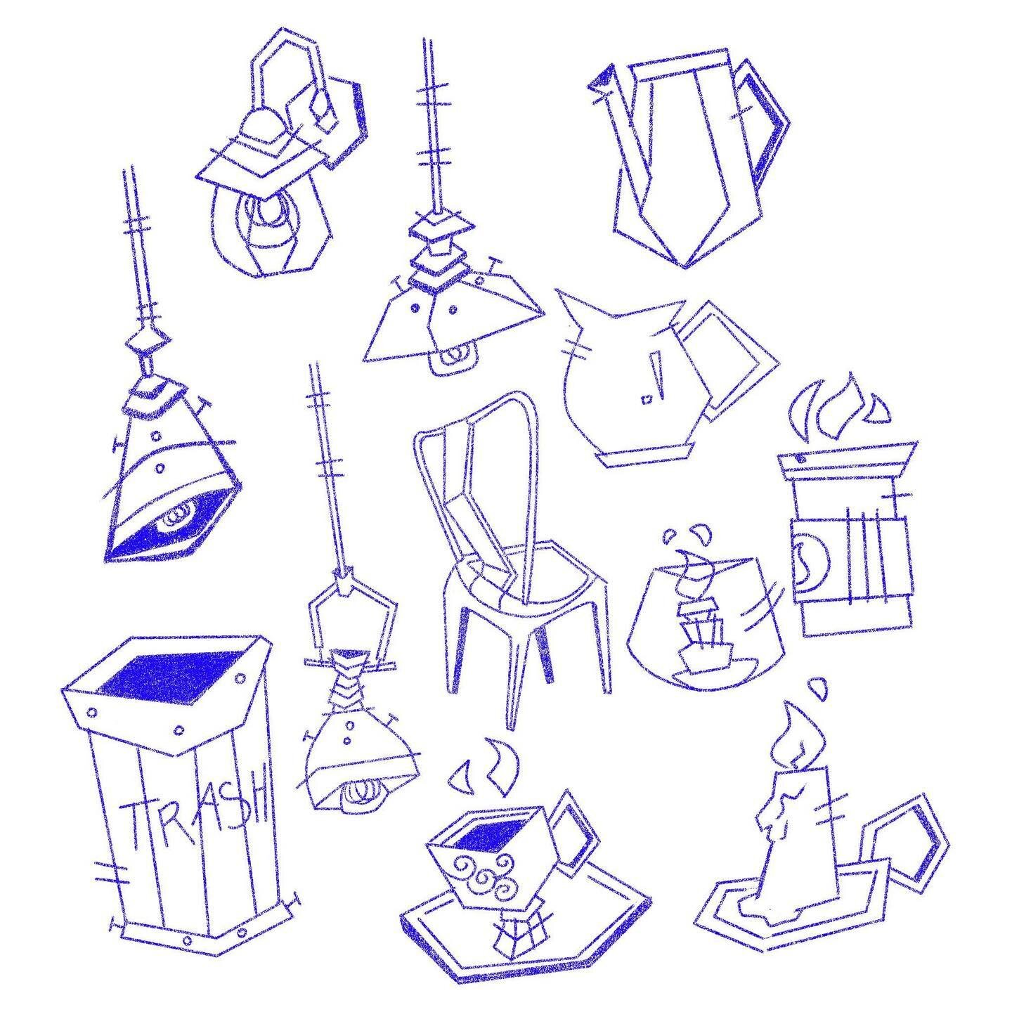 Just some props. #props #propdesign #design #art #sketch #sketches #sketchbook