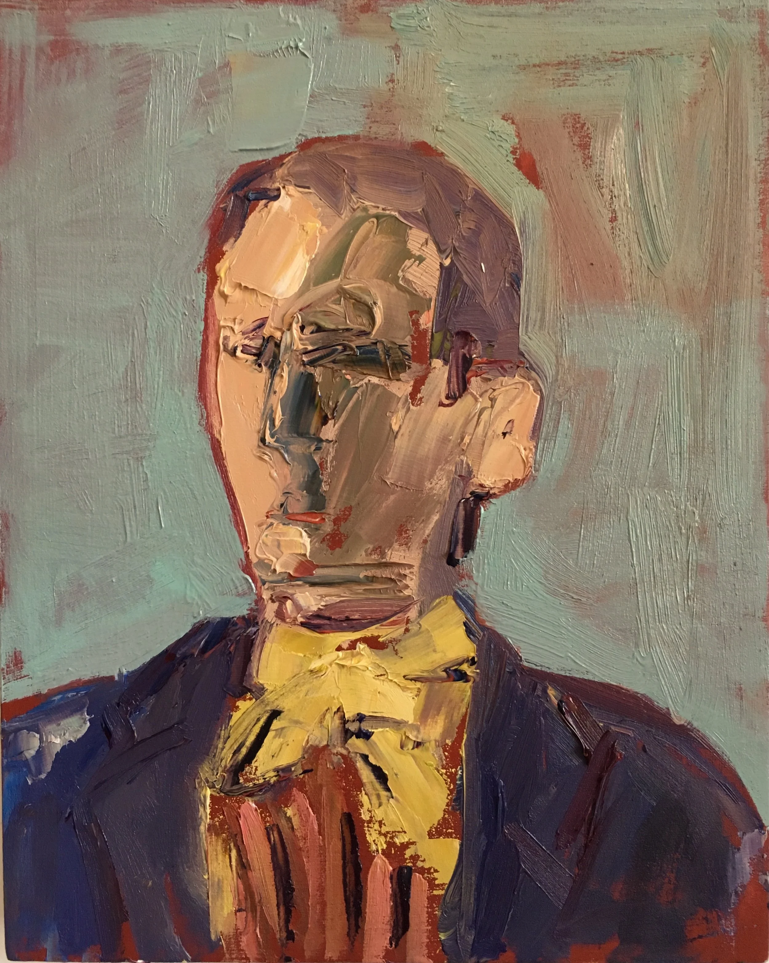  Yellow Necktie 8 x 10 