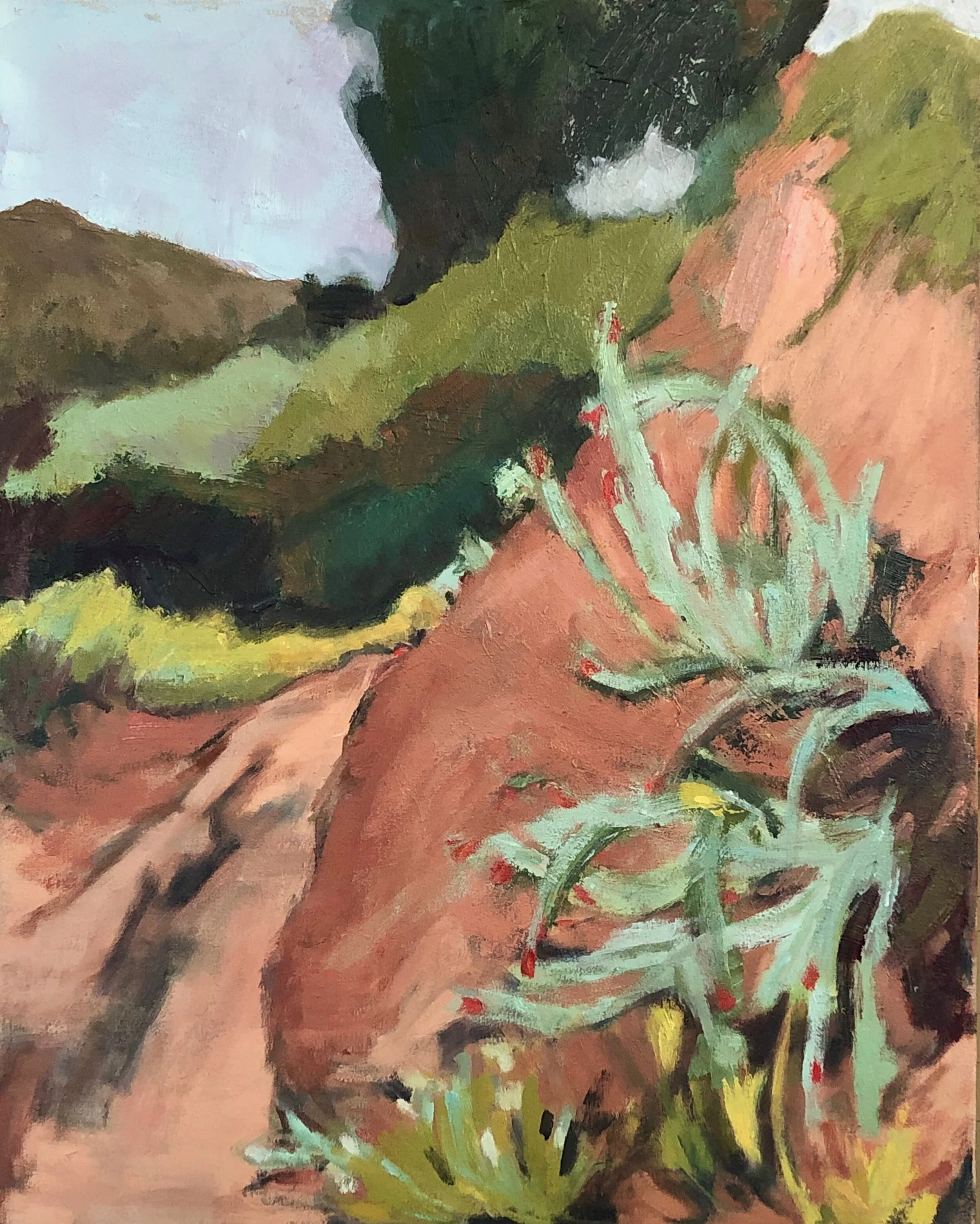  Distanced Views VII 24 x 30  2020 