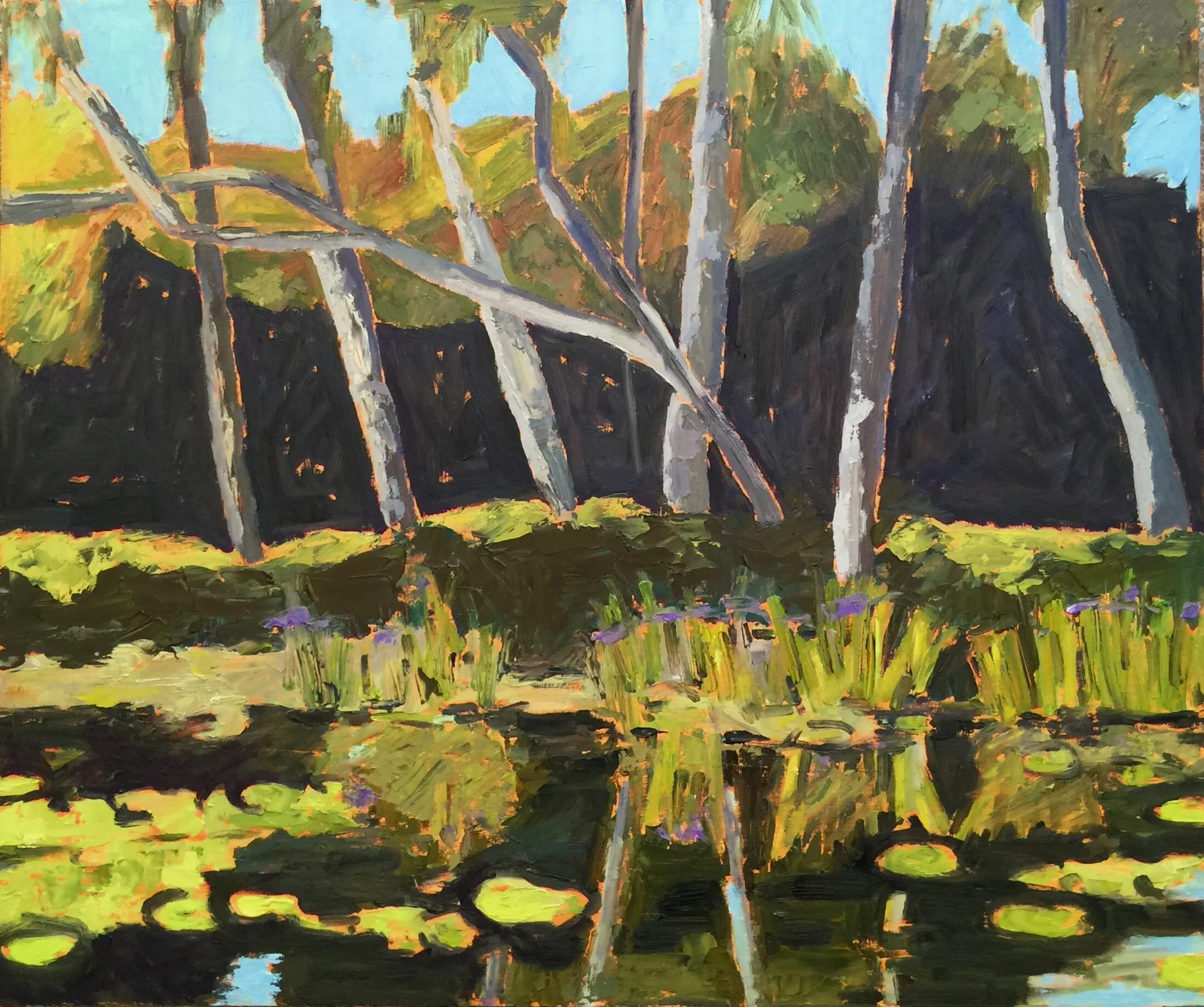  Lily 2 ( Norton Simon )2016  20 x 24 oil on board&nbsp; 