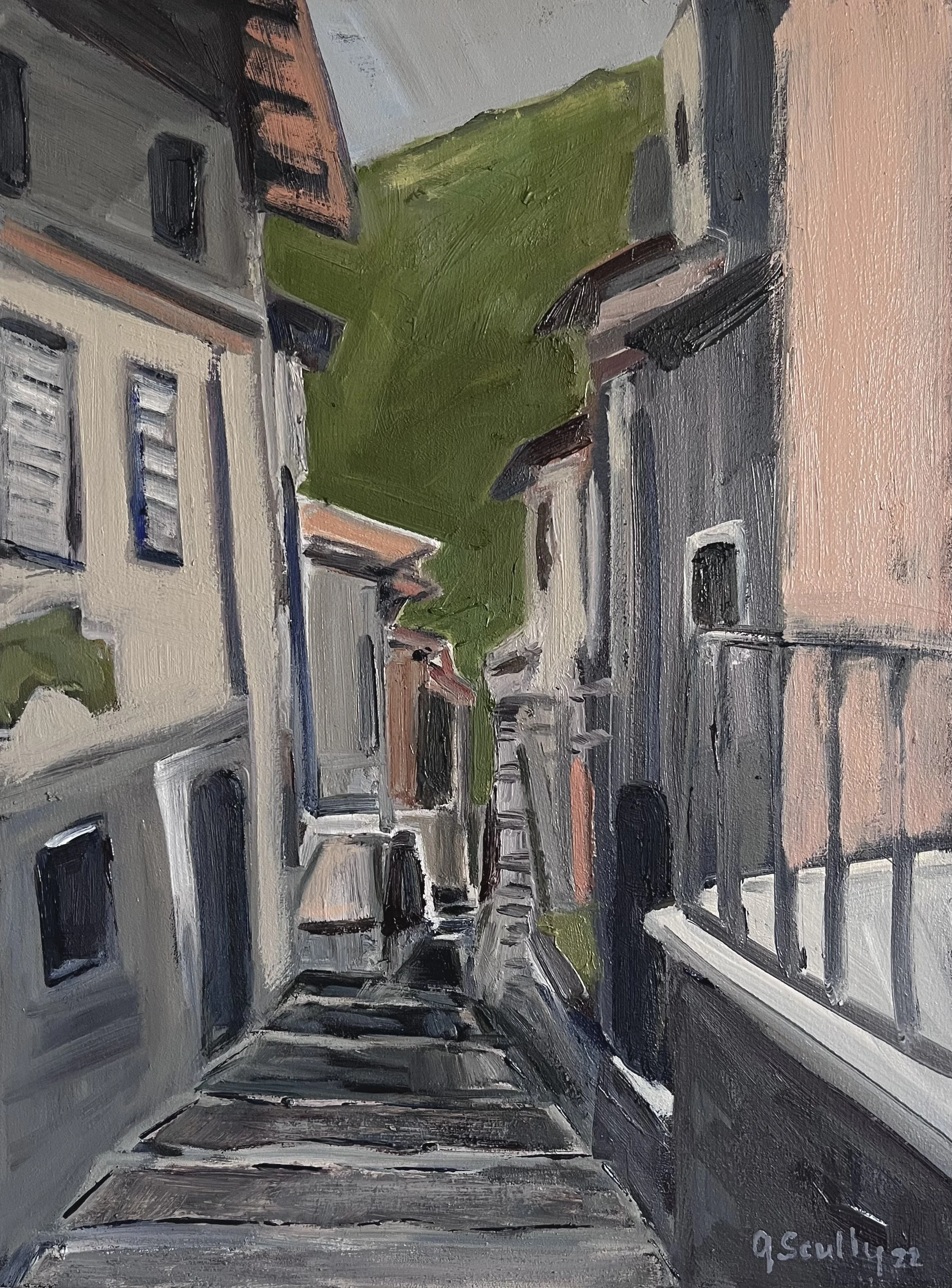  The Italy Series # 1 Scanno 9x 12 SOLD  2022 