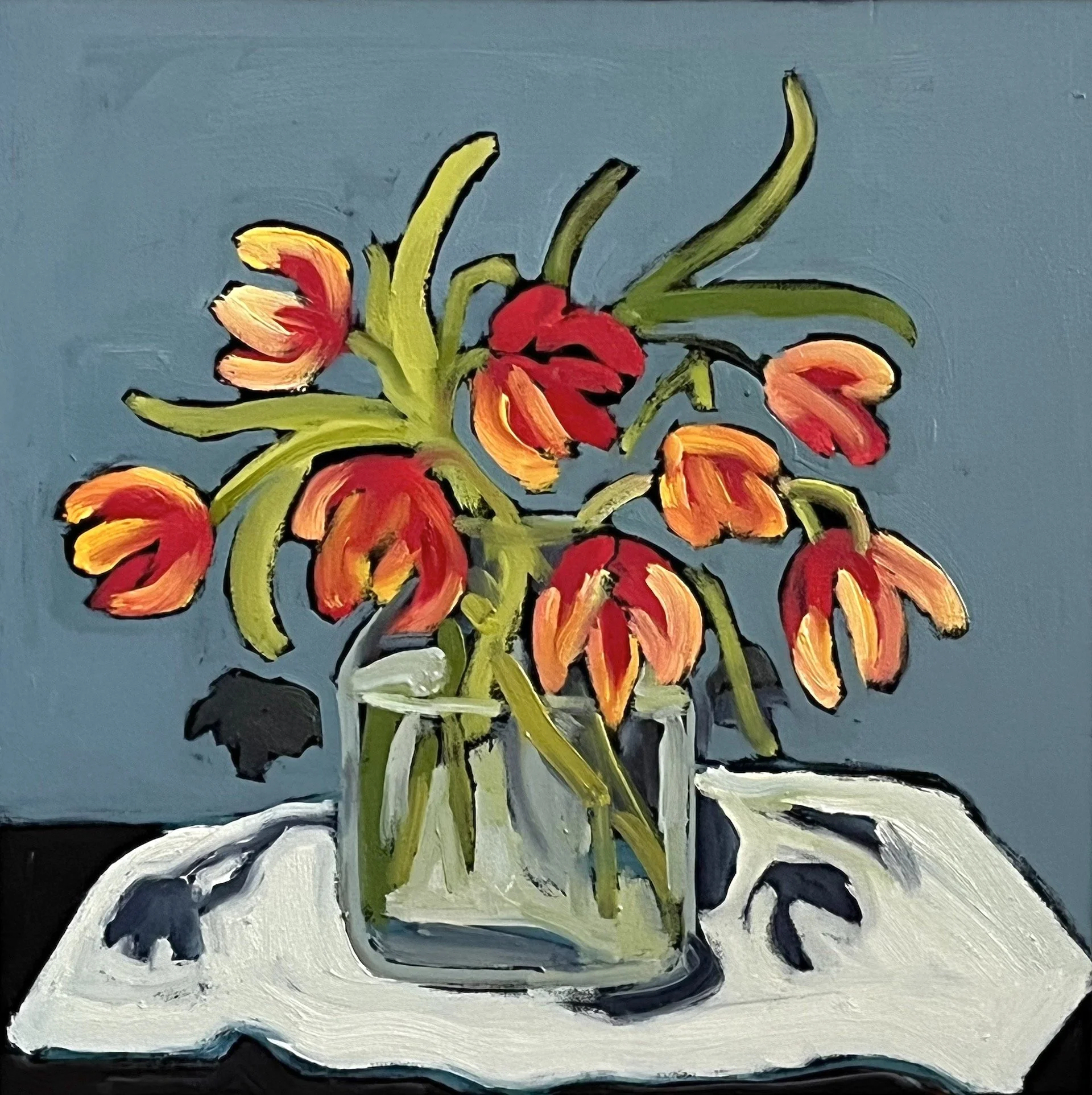  Tulips II 10 x 10 SOLD 