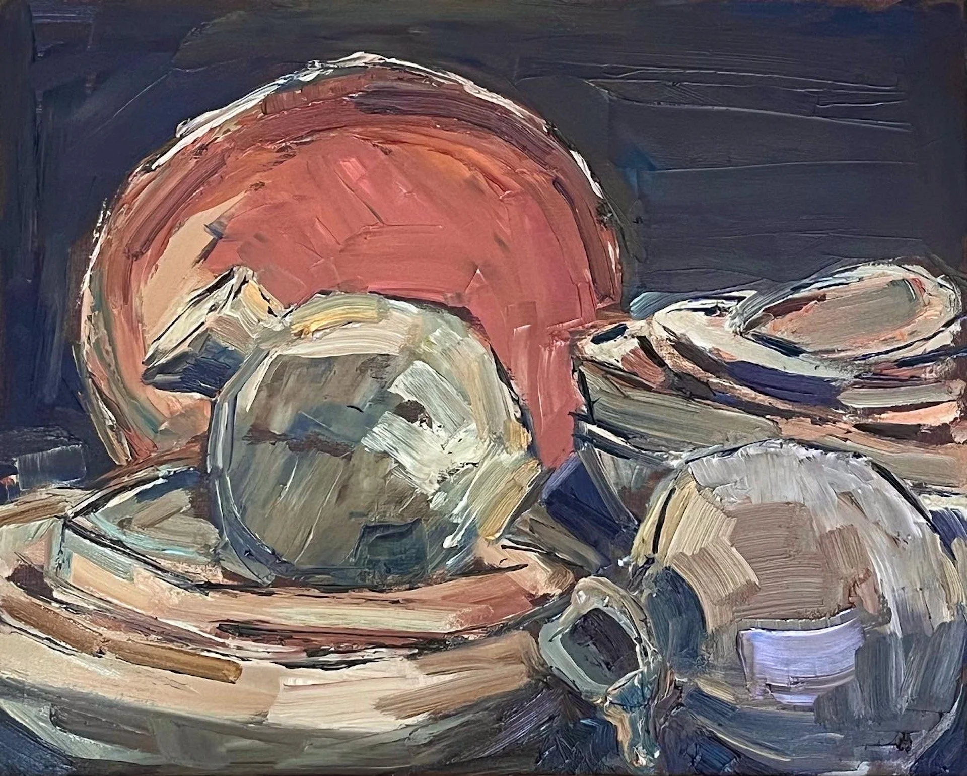  Ancient Vessels II 12 x 15  2023 oil on panel  