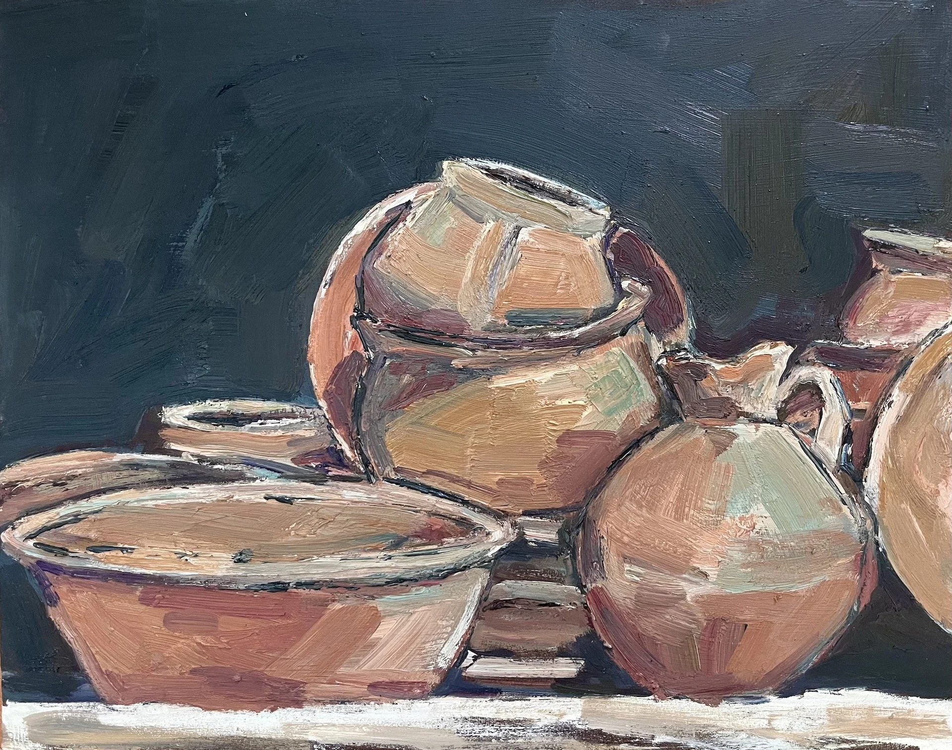  Ancient Vessels VI  12 x 15  