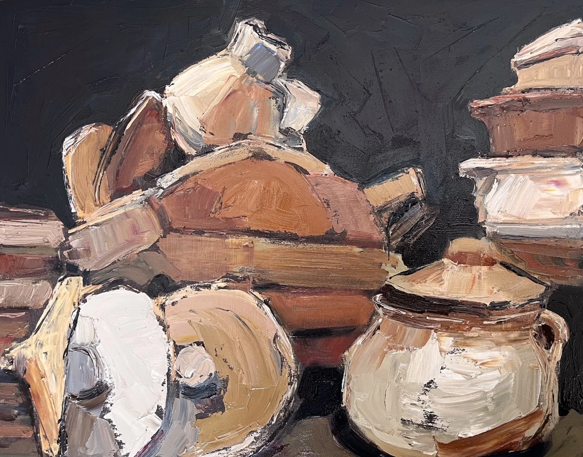  Ancient Vessels IV  12 x 15 