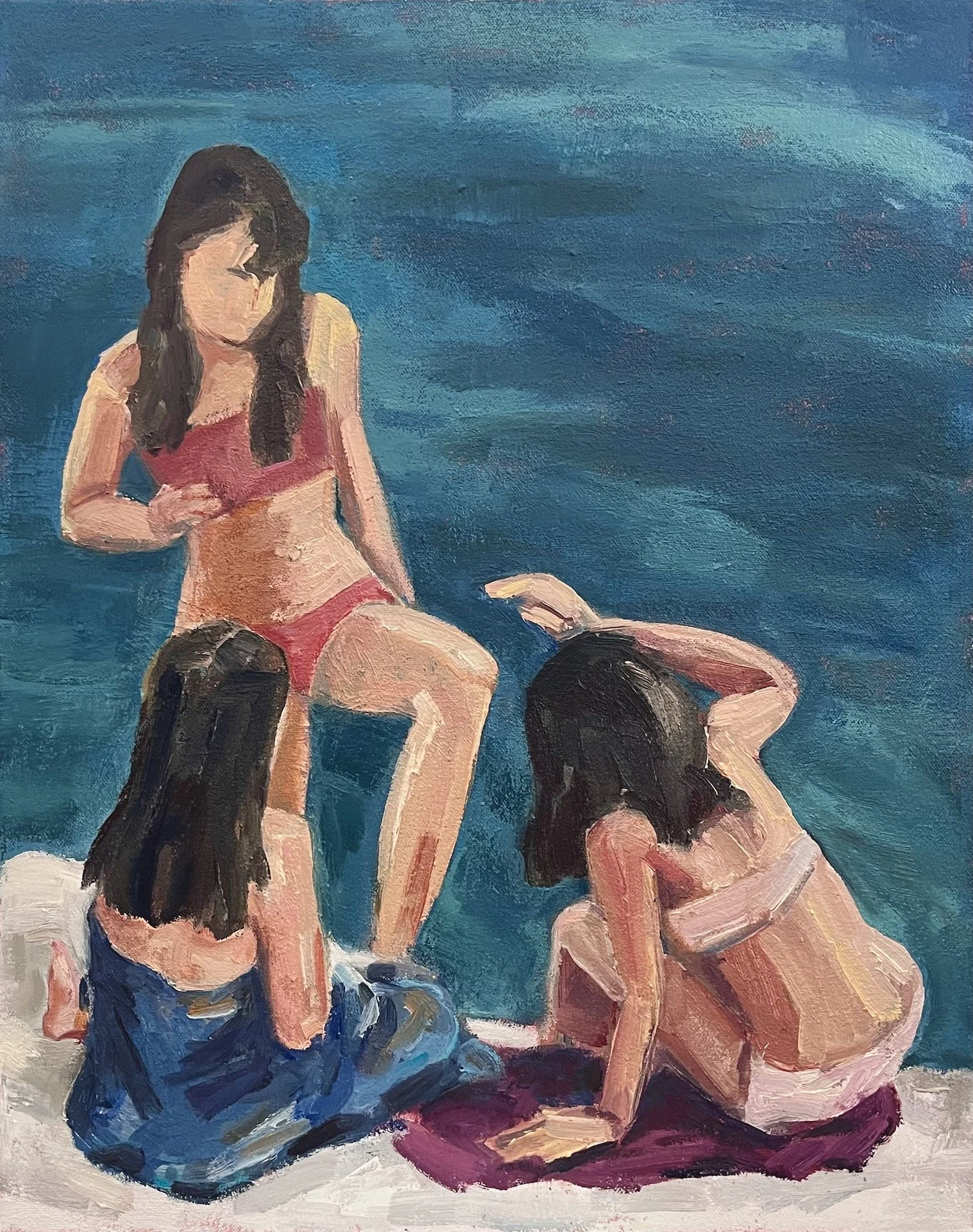  The Bathers  16 x 20 
