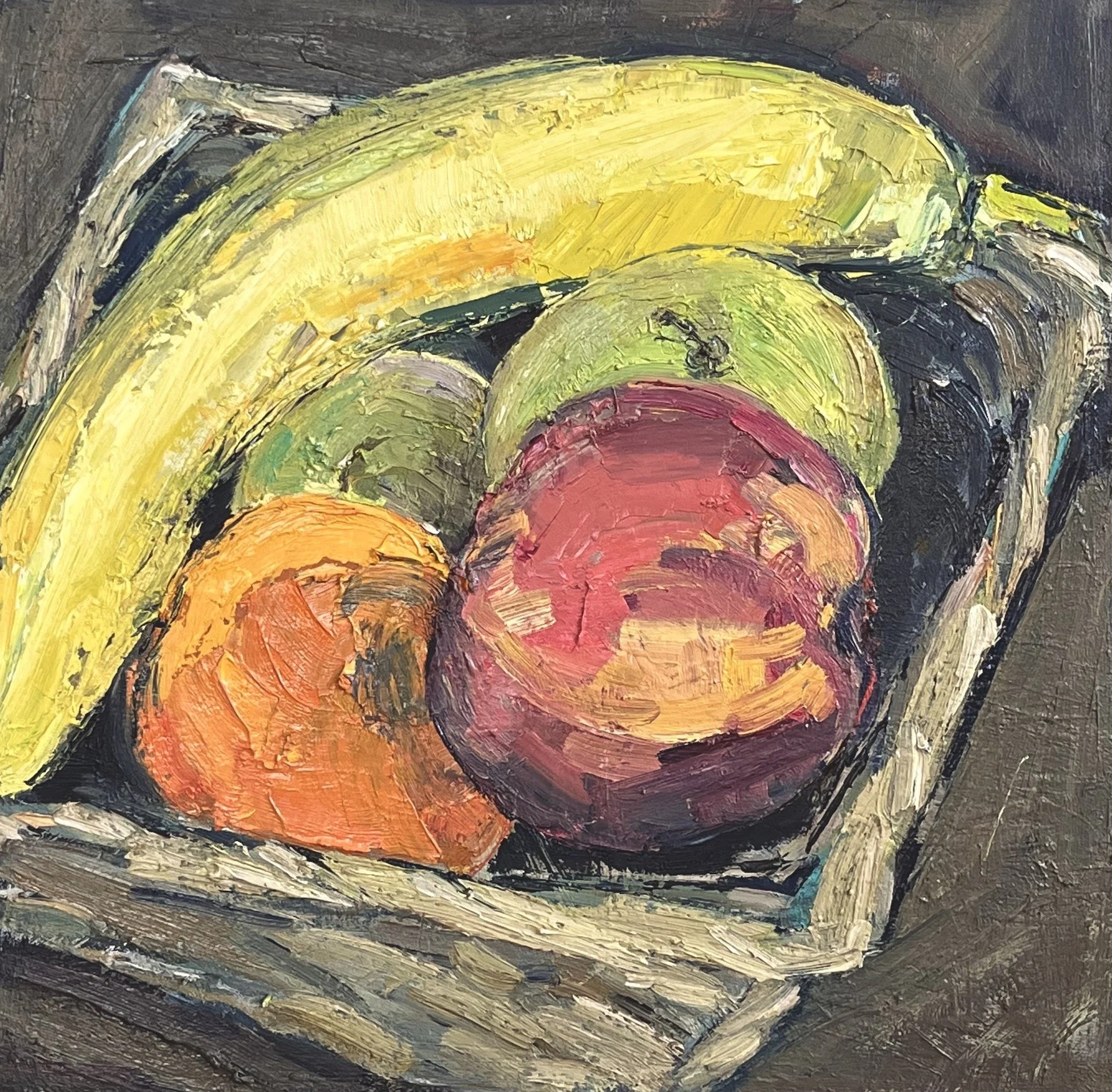  Fruit Basket 2023 12 x 12 SOLD 