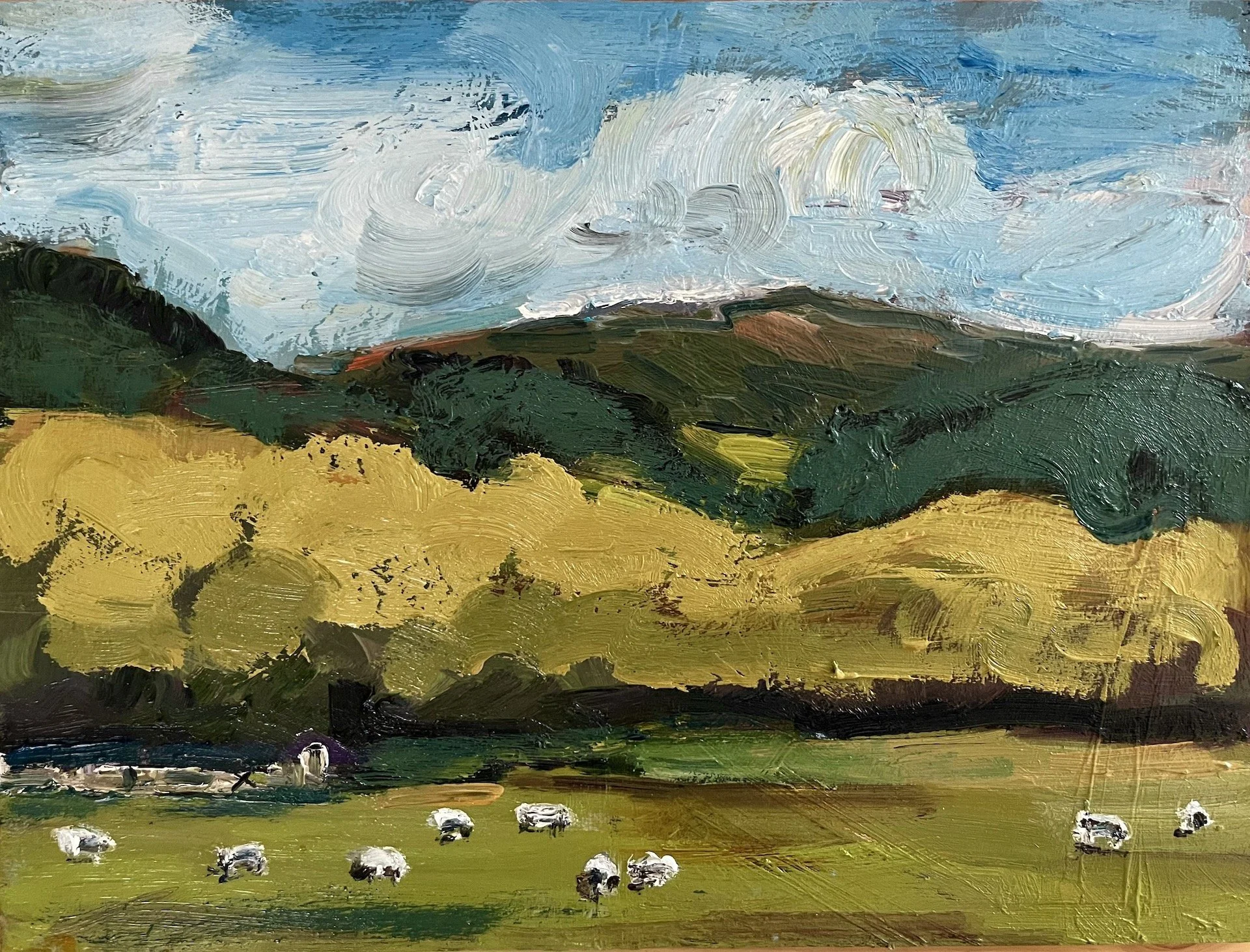  Room with a View ( Carmel Highlands) 9 x 12 SOLD 