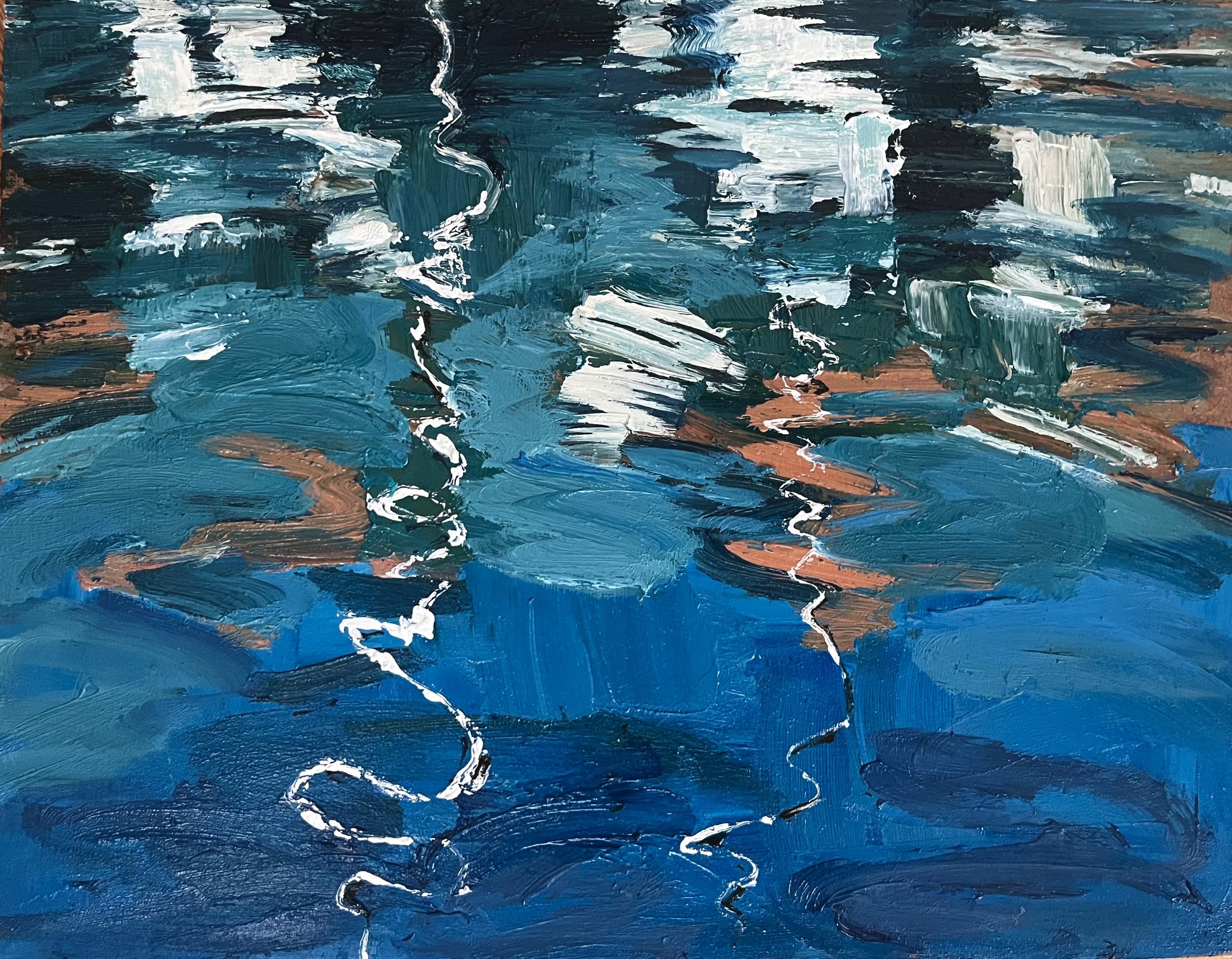  Tethered II    9 x 11  