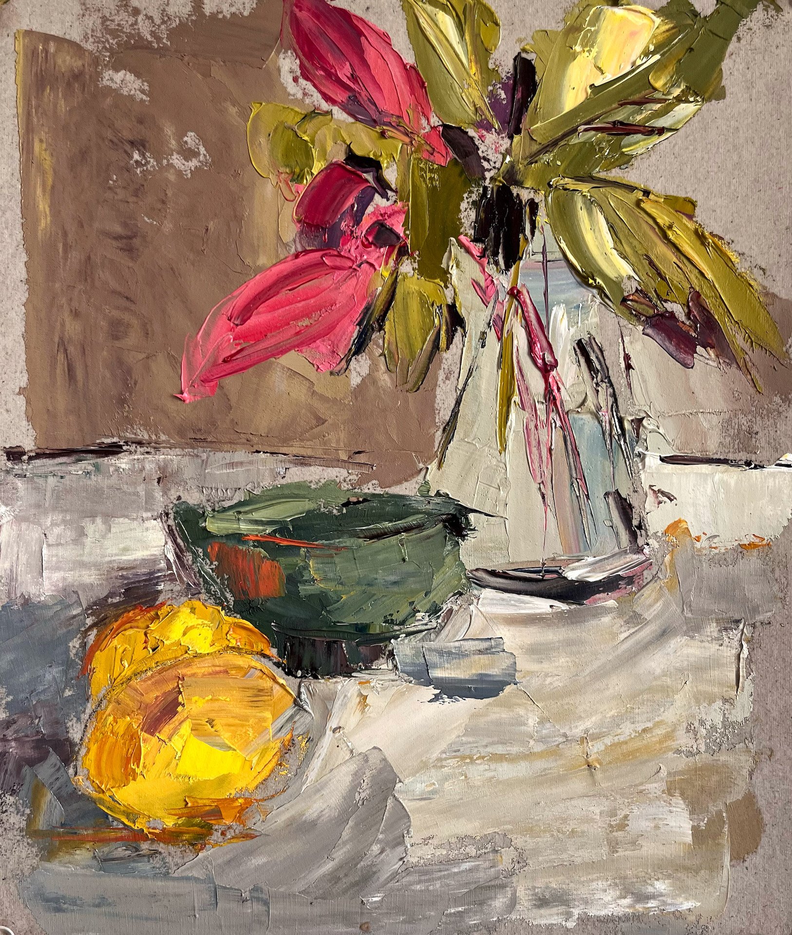  Still Life w Lemon 9 x 11 