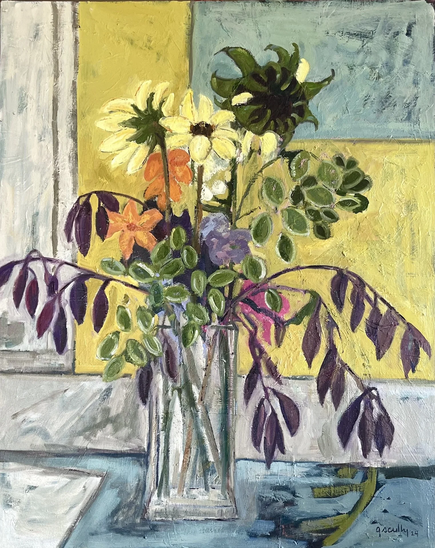  Sunflower Mix  30 × 24  