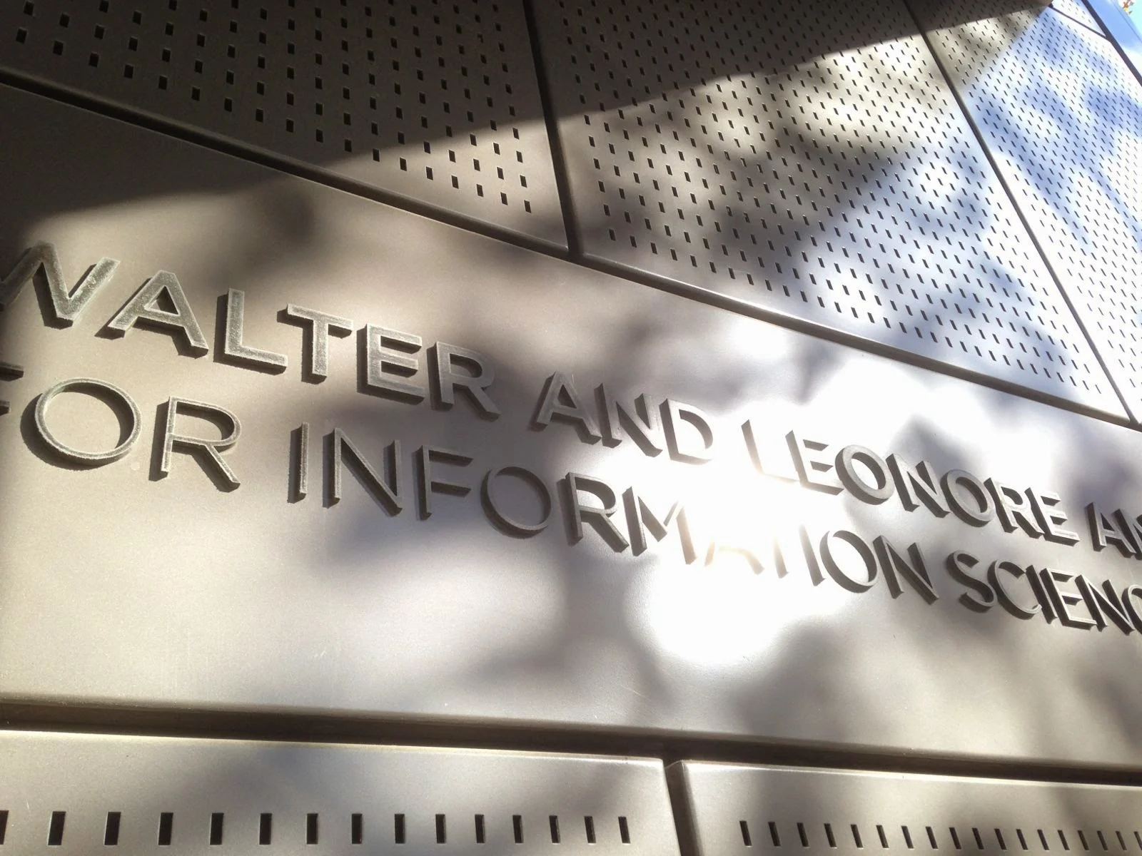  ...fastened to metal cladding. 