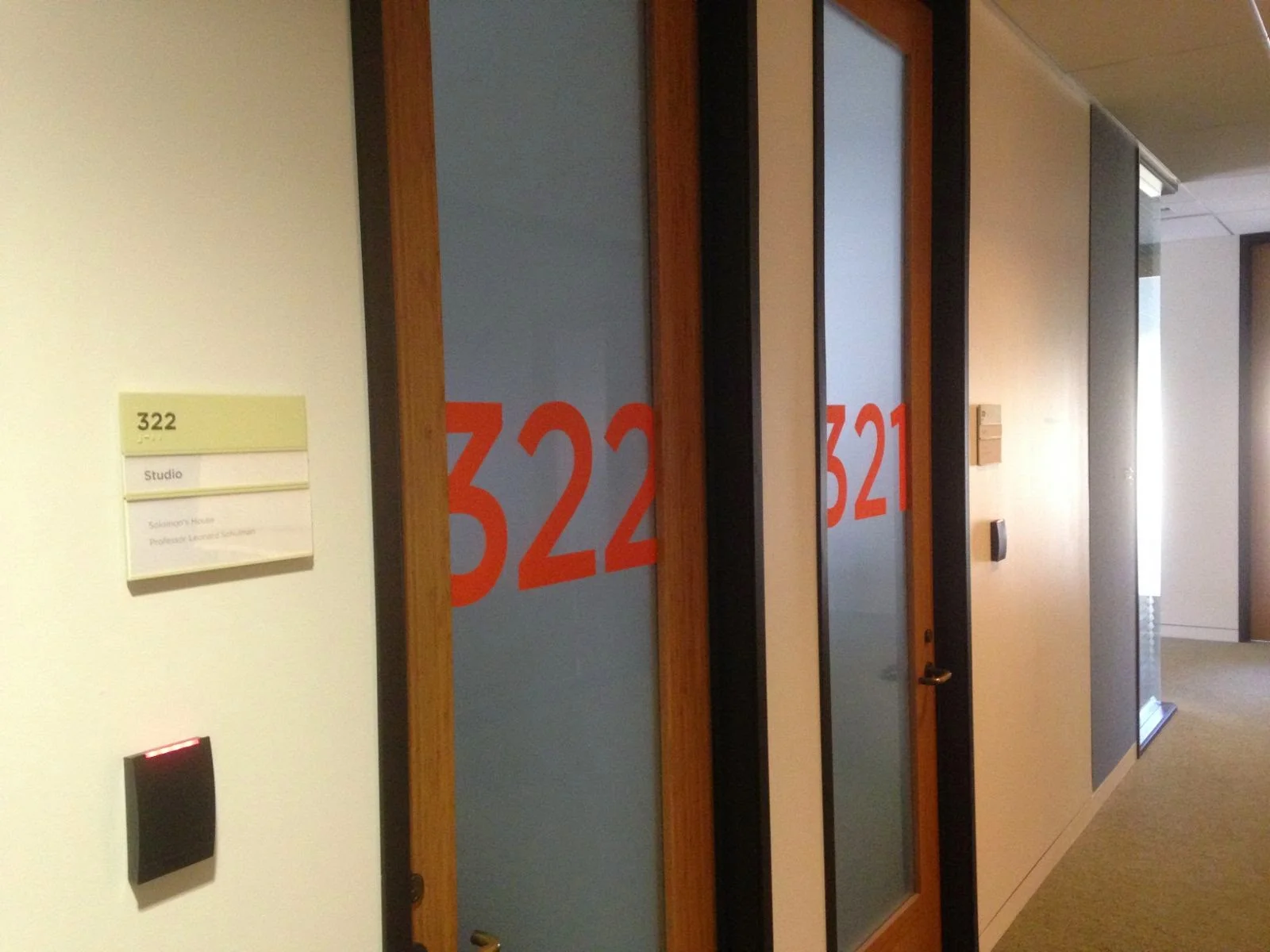 ADA Office ID with insert lenses