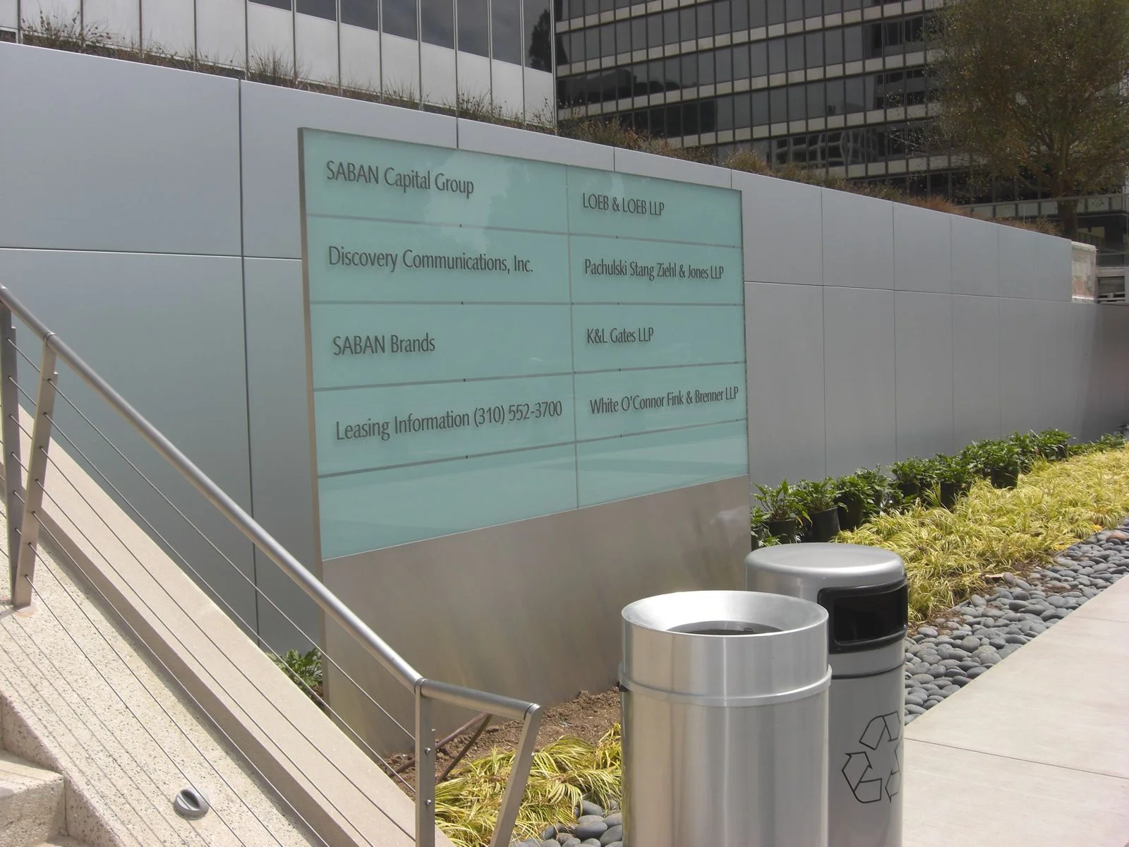 Building Tenant ID Monument Sign