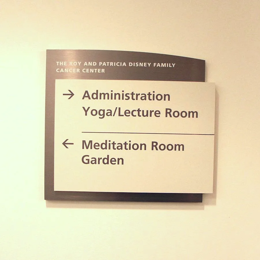 Hallway Directional Plaque
