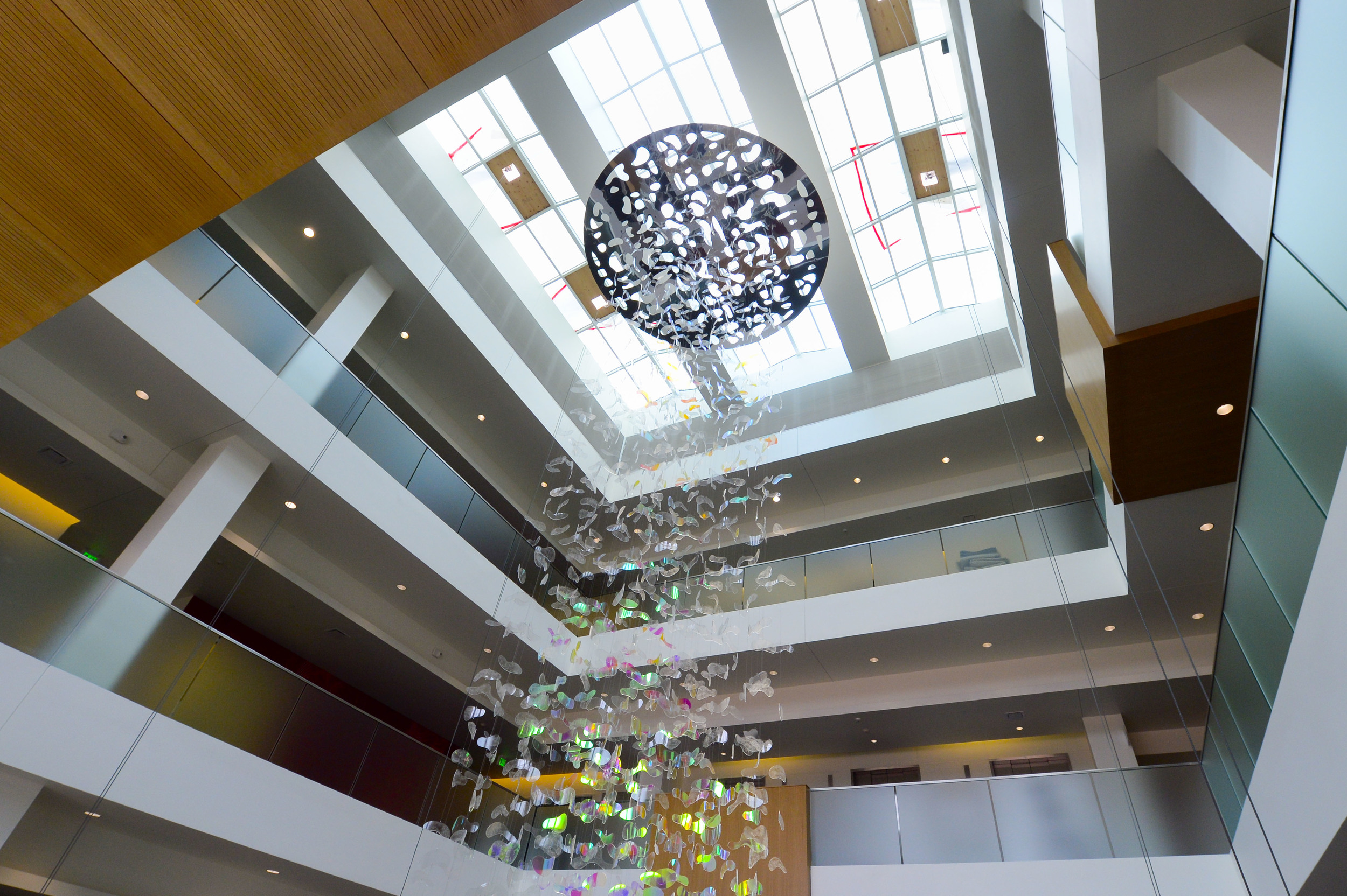 Atrium Artwork Installation