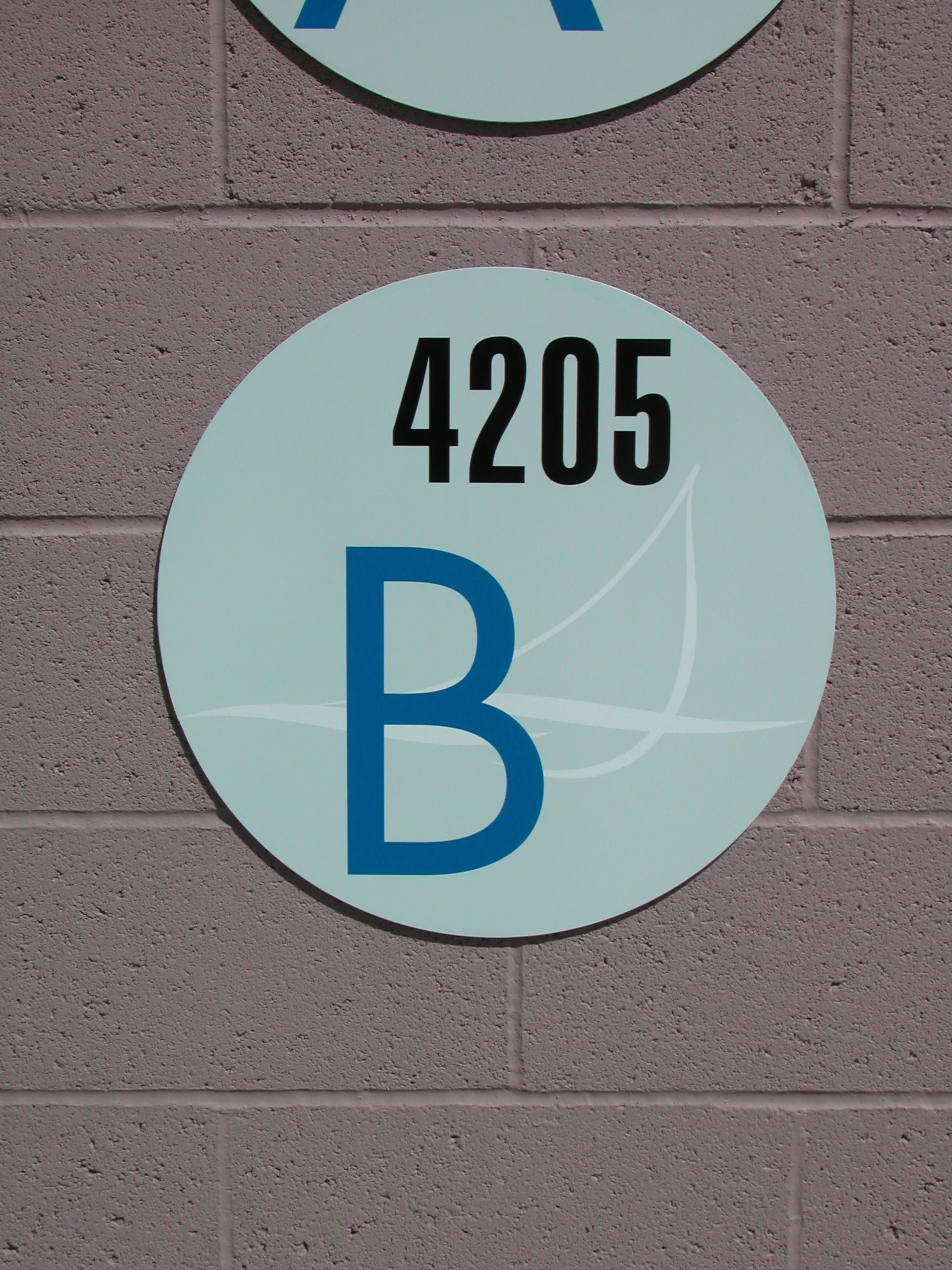 Building ID at Courtyard