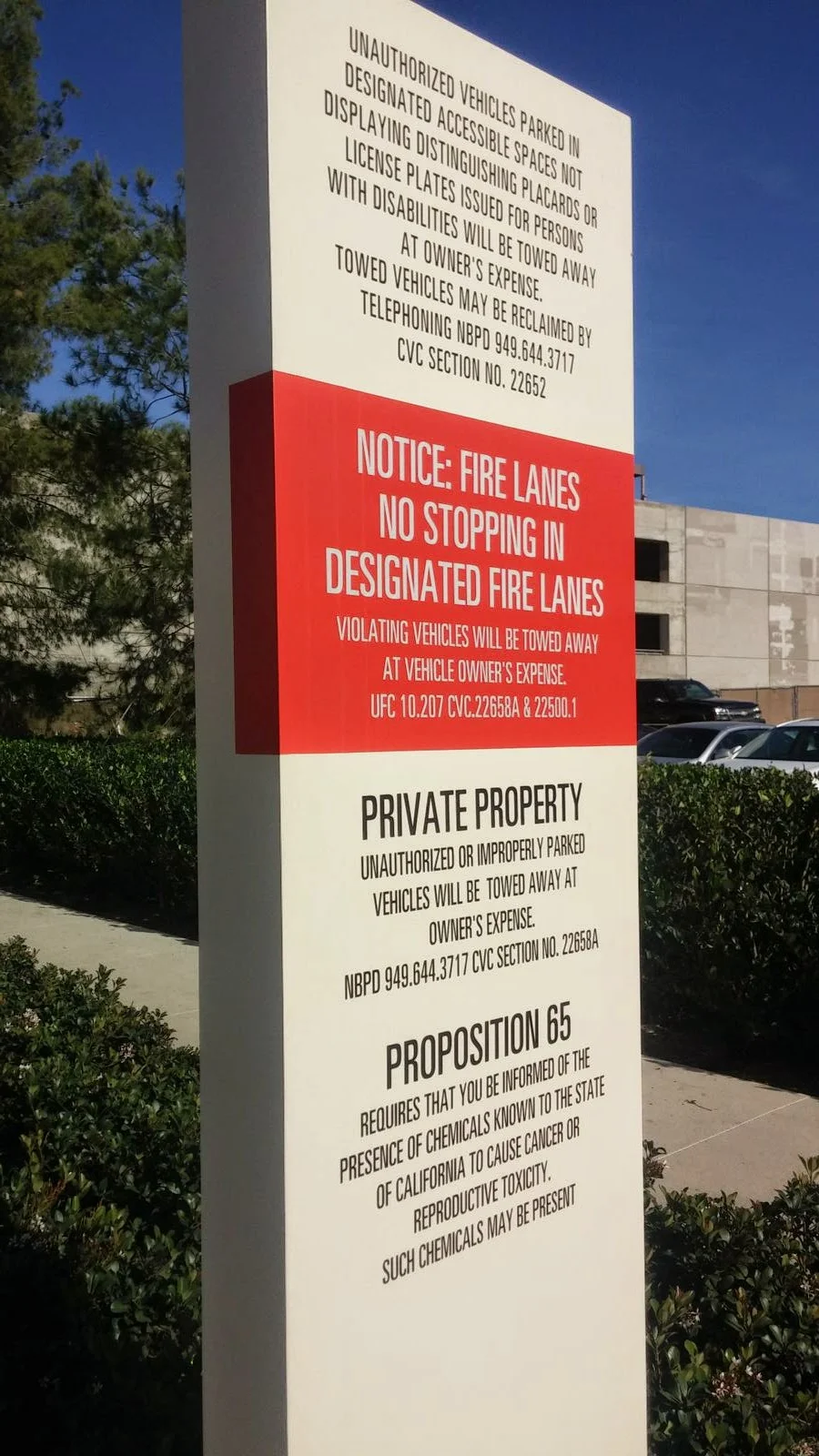 Regulatory code graphics with two tone painted background.