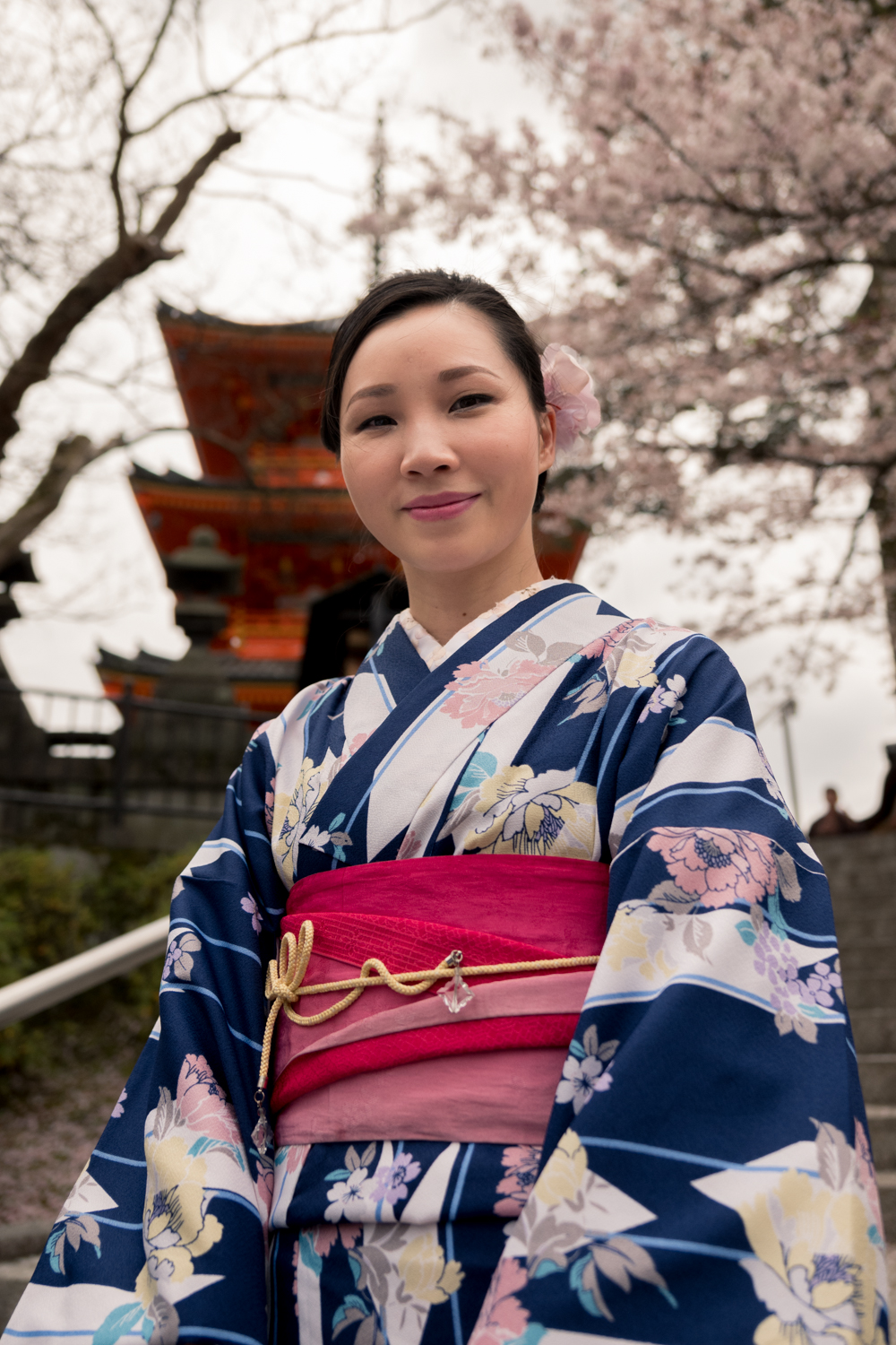 Taiwanese tourist, Kyoto.