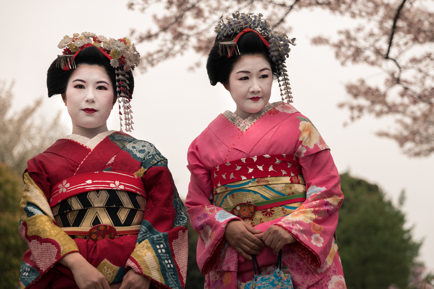 Chinese friends in Gion, Kyoto.