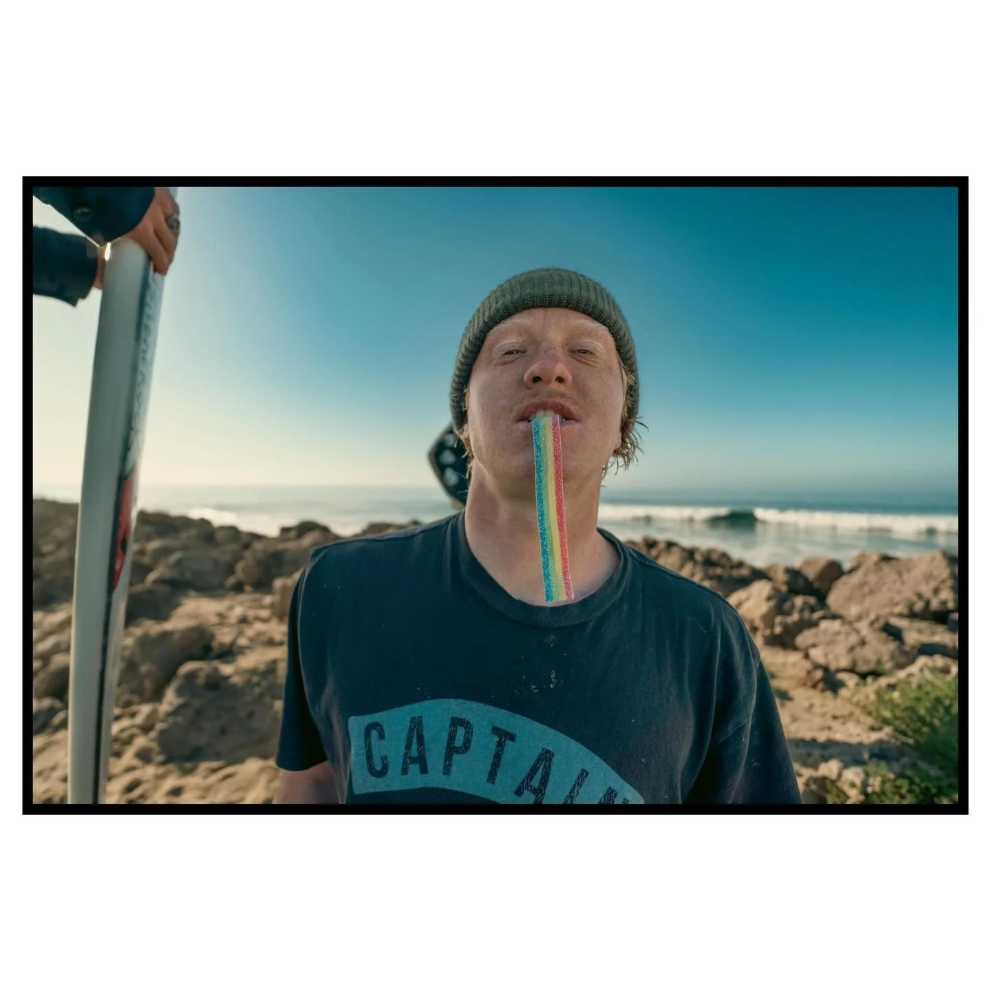 Capt&rsquo;n @_remyarmstrong fueling up&hellip; dammit!&reg;️🏄🏼&zwj;♂️