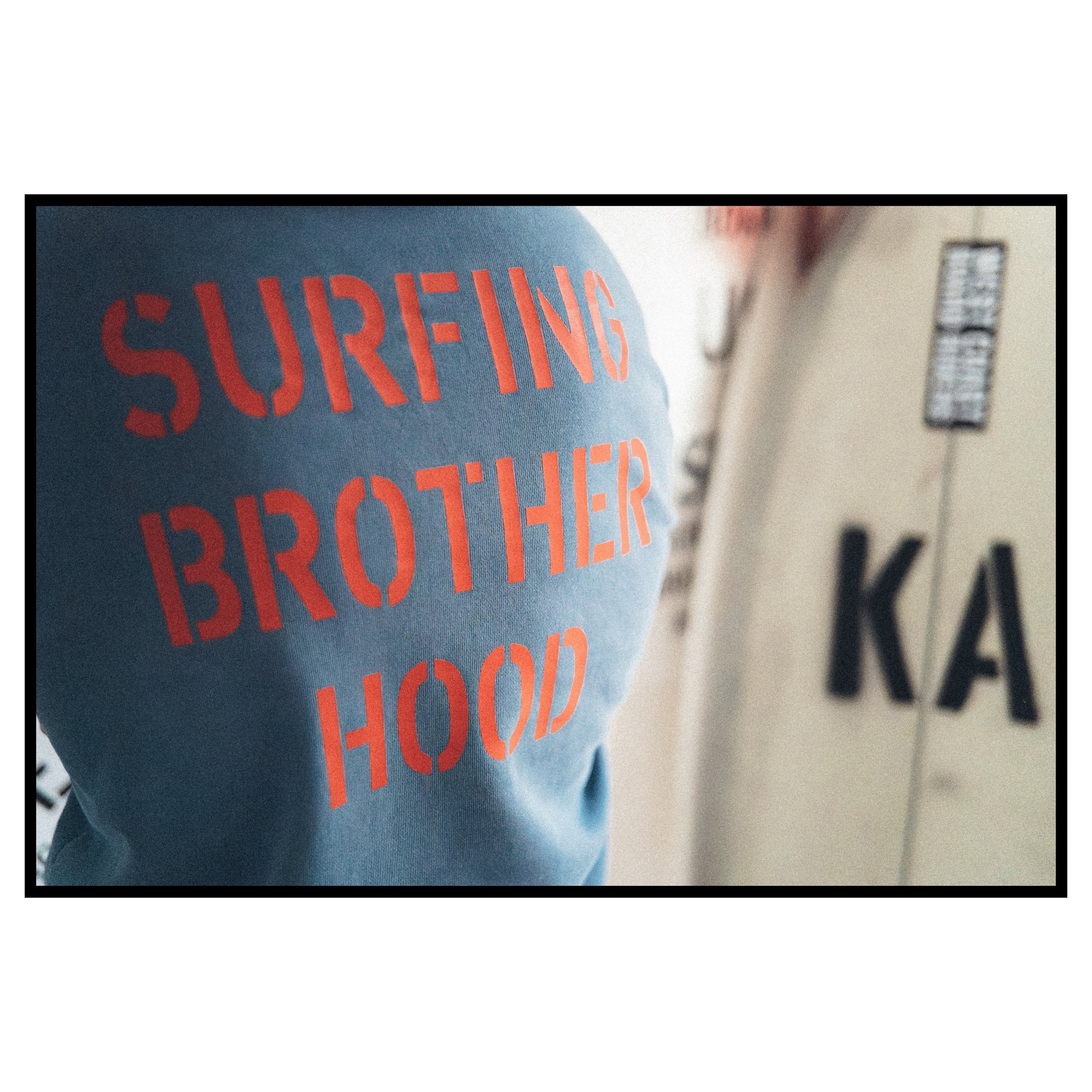 A glimpse of my upcoming new work for @usbrapparel on KOLBY AIPA Day (September 18th). You&rsquo;ll always be a part of everything we do&hellip; dammit!&reg;️😌🌊🏄🏻&zwj;♂️
