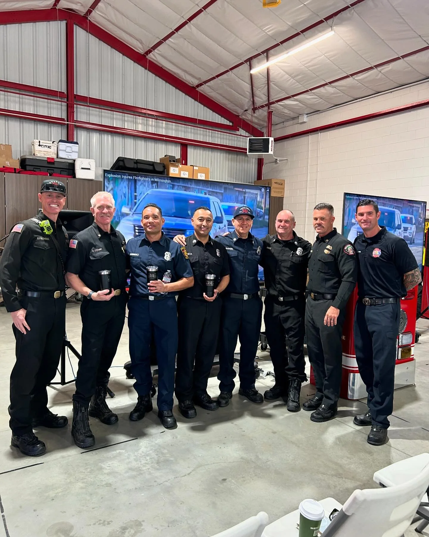 Thank you @orangecityfire for hosting the November SAFER Meeting the last meeting for 2024. A special thank you to our presenters @losangelesfiredepartment Captain 1 Andy Saenz and Firefighter / Paramedic Tom Rodriguez. And to all the Departments tha