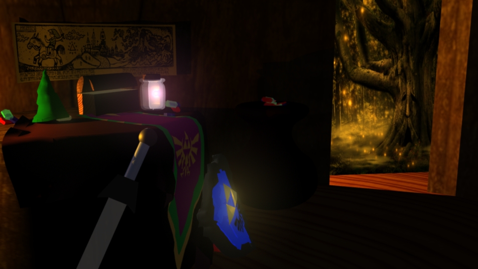 ZELDA - Link's House (3D Environment)