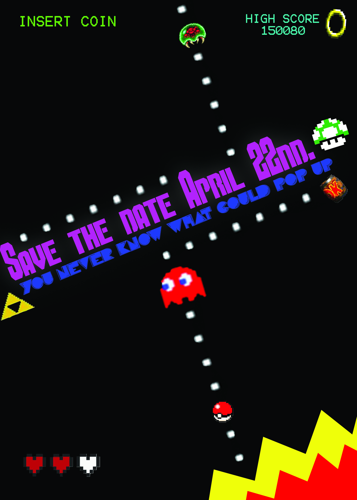 The Gamer's Den! - Pop Up Event (Poster B)