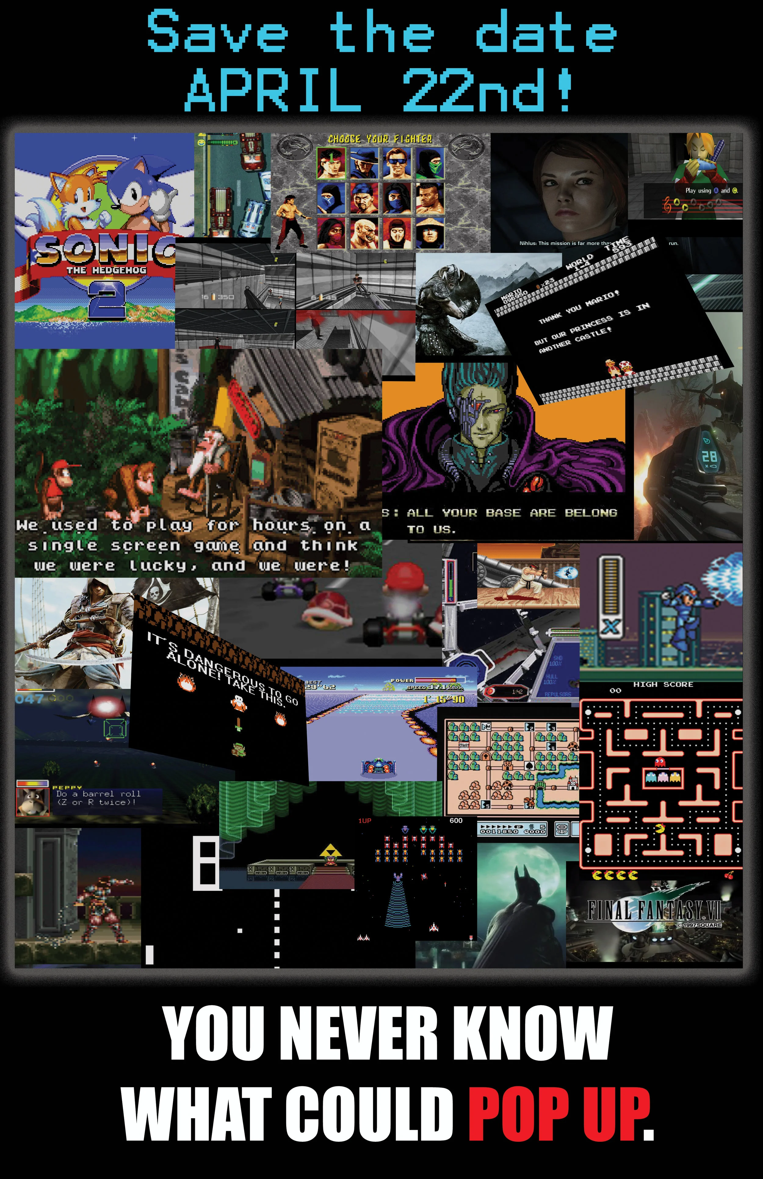 The Gamer's Den! - Pop Up Event (Poster C)