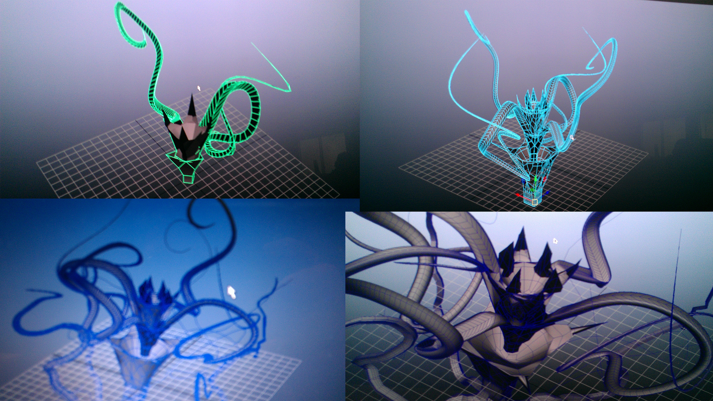 3D Kraken design - in progress